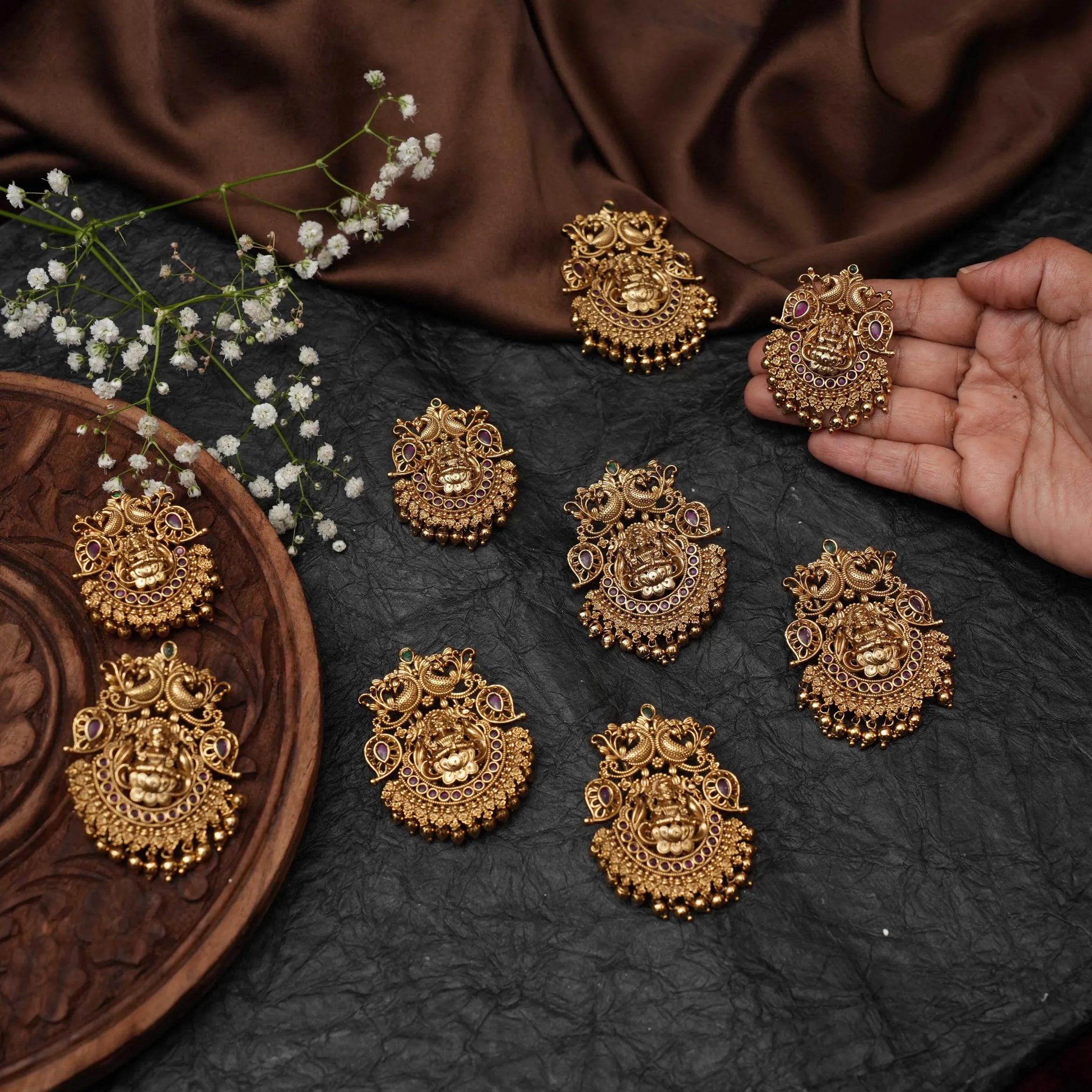 Mridula Antique Rakkodi / Hair Pins