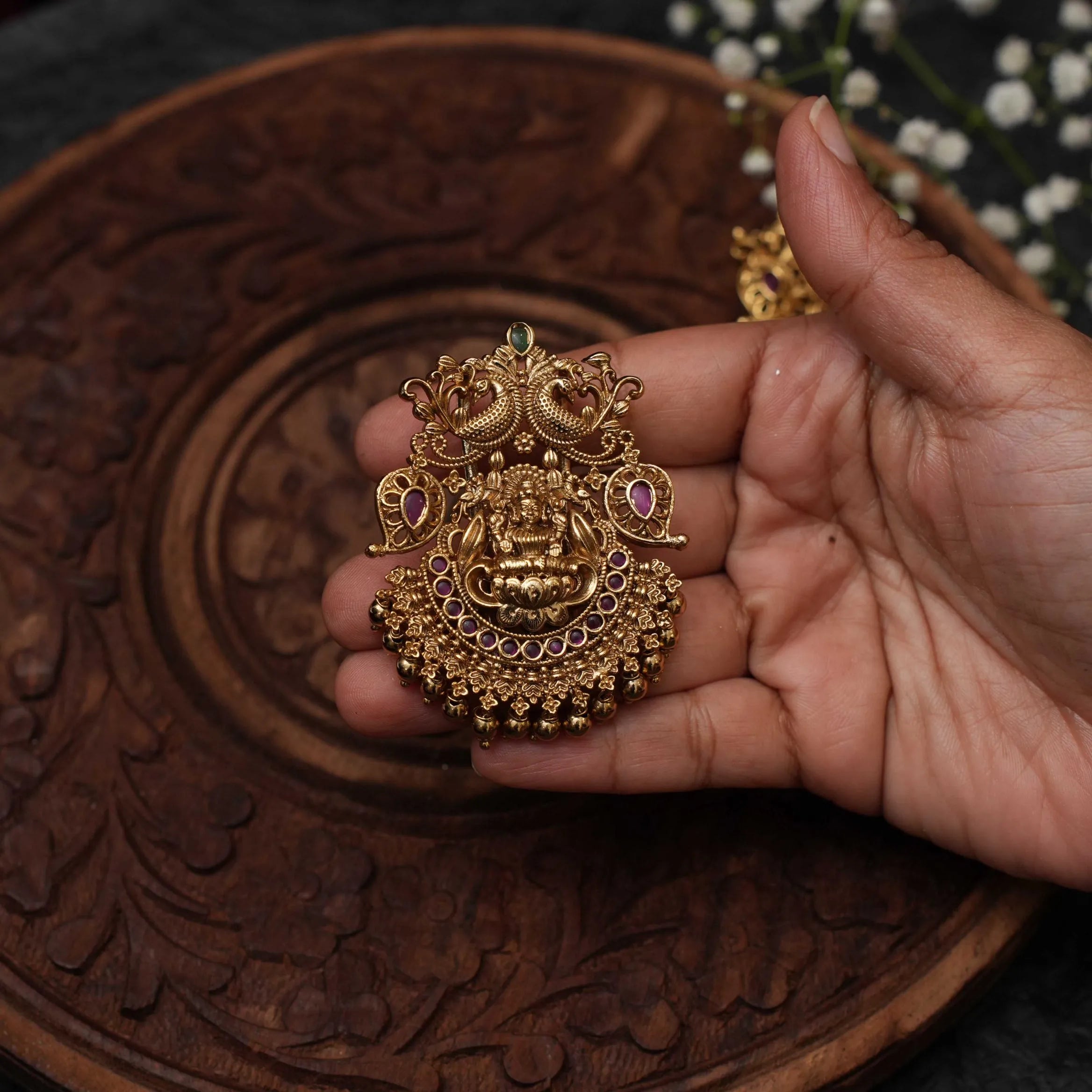 Mridula Antique Rakkodi / Hair Pins