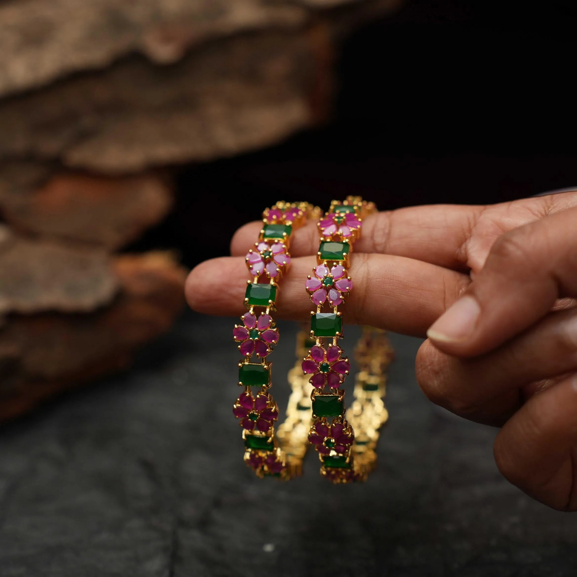 Mudita Antique Bangles