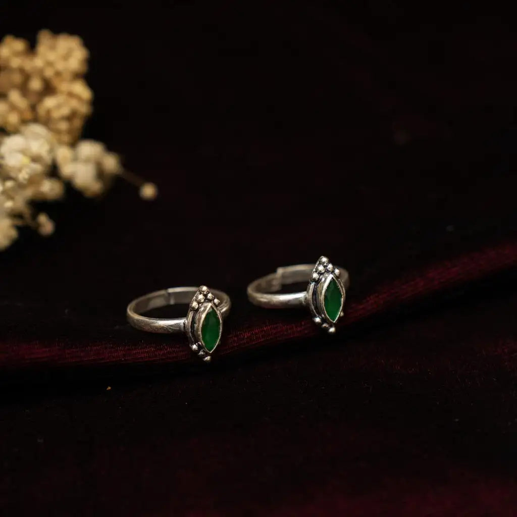 Nachini Silver Toe Ring