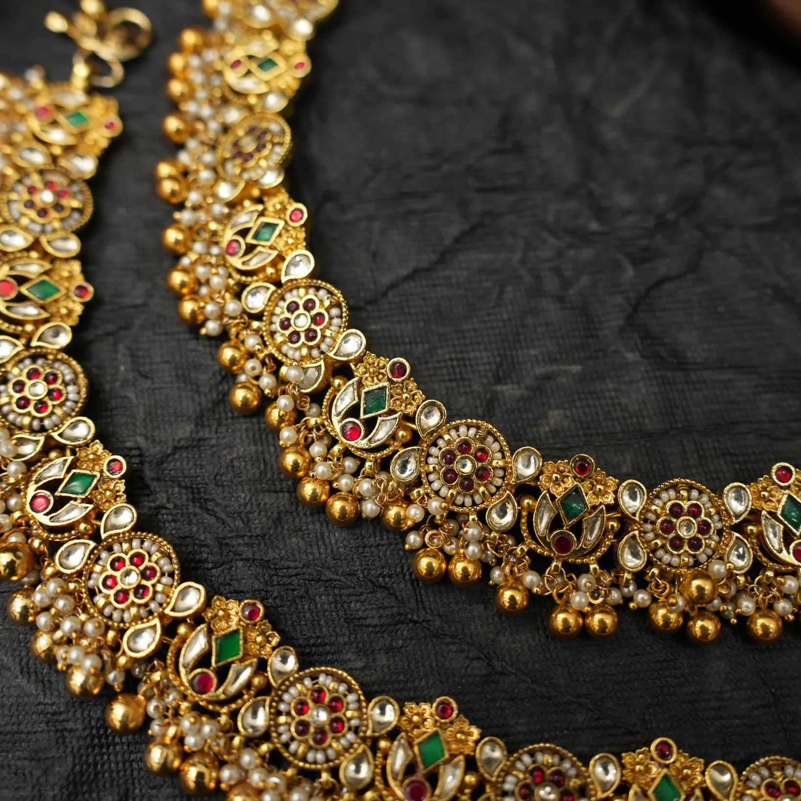 Naima Polki Anklets