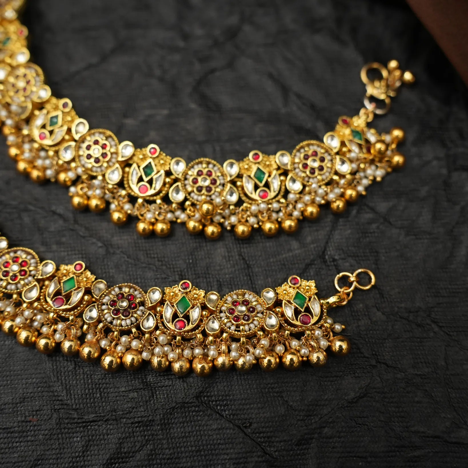 Naima Polki Anklets