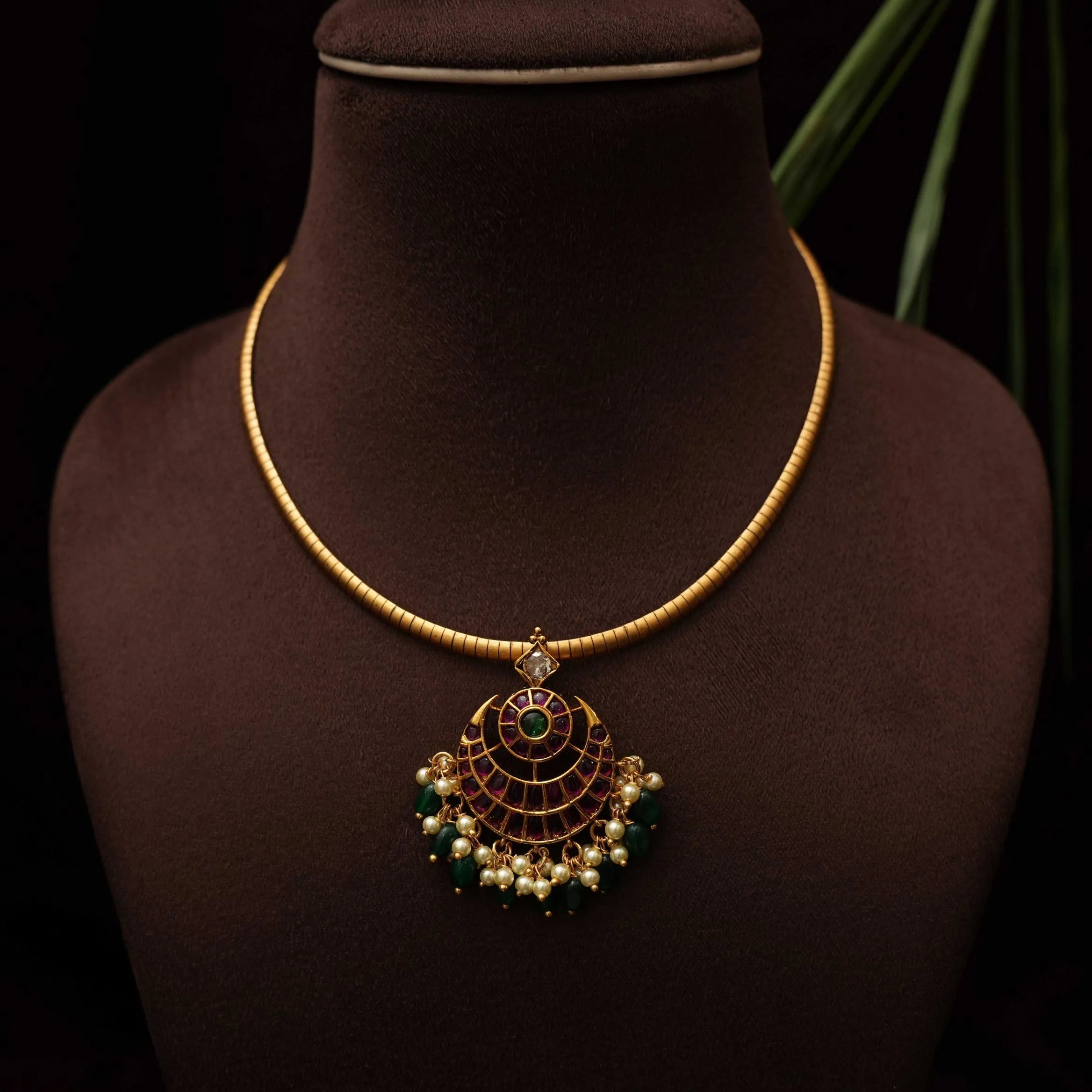 Nainika Antique Hasli Necklace