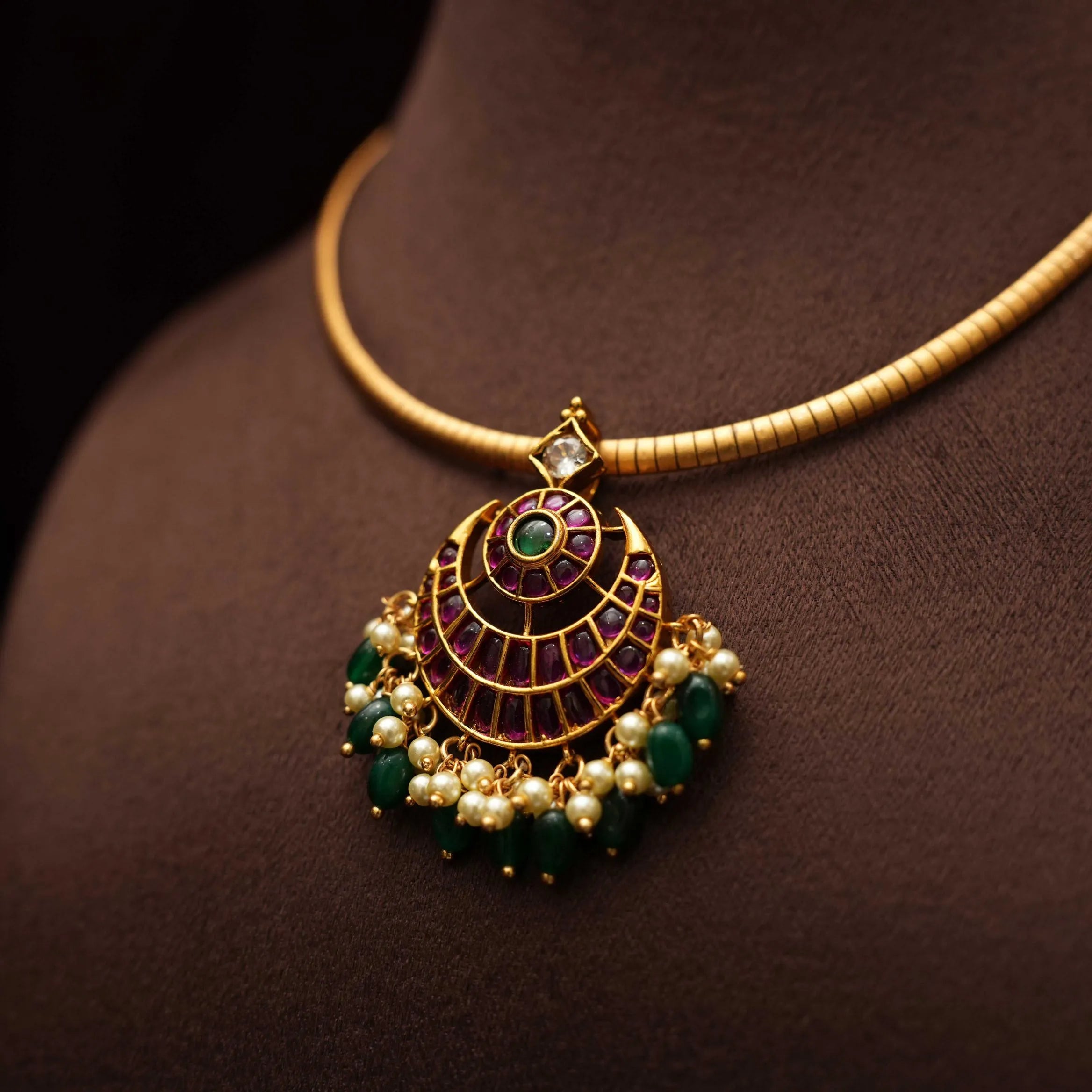 Nainika Antique Hasli Necklace