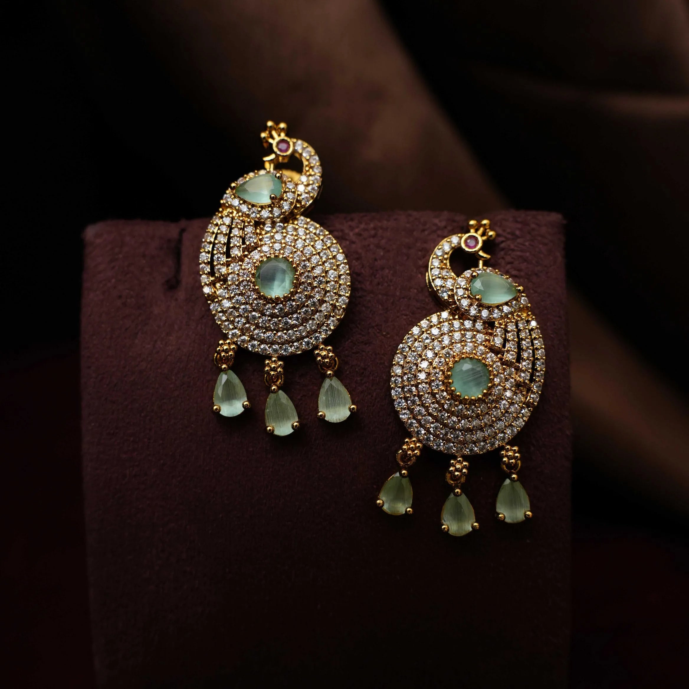 Naira Beaded Necklace - Pastel Blue