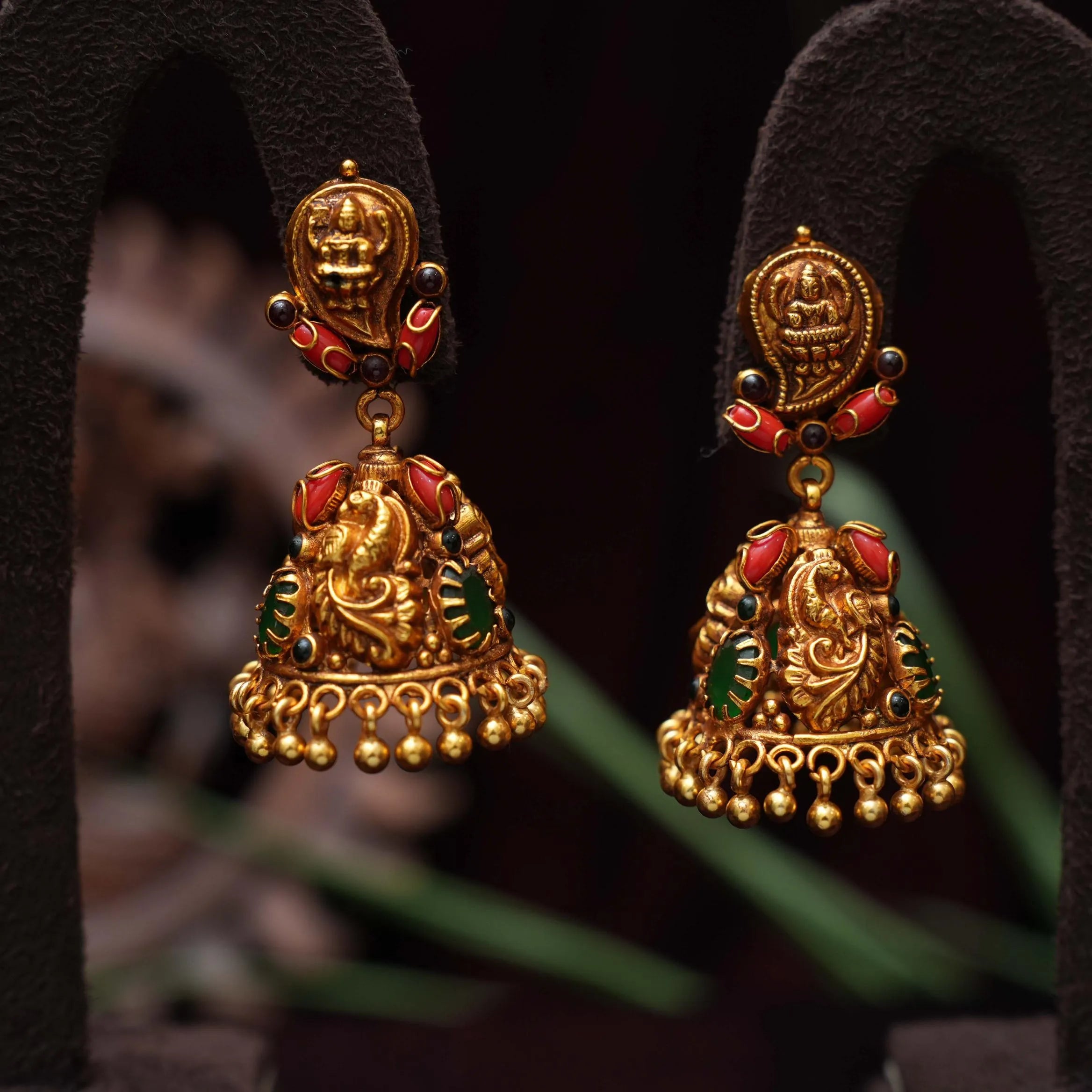 Naira Silver Jhumka Earrings - Rimli Boutique