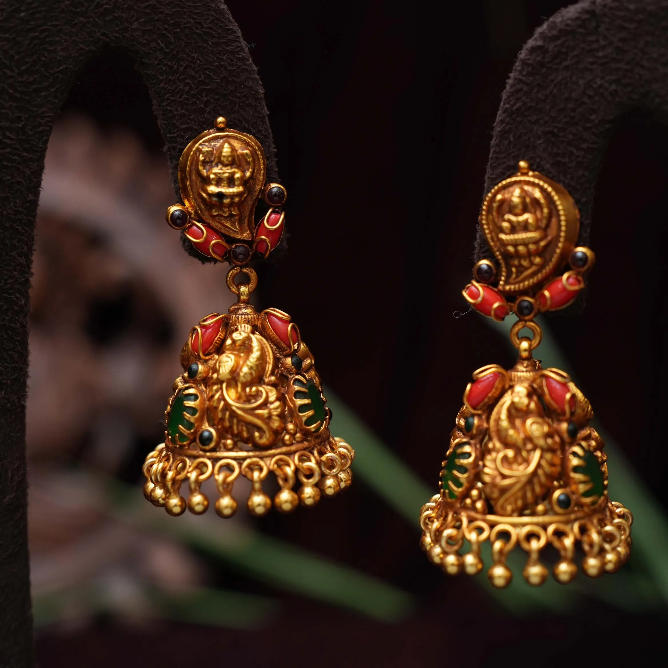 Naira Silver Jhumka Earrings - Rimli Boutique