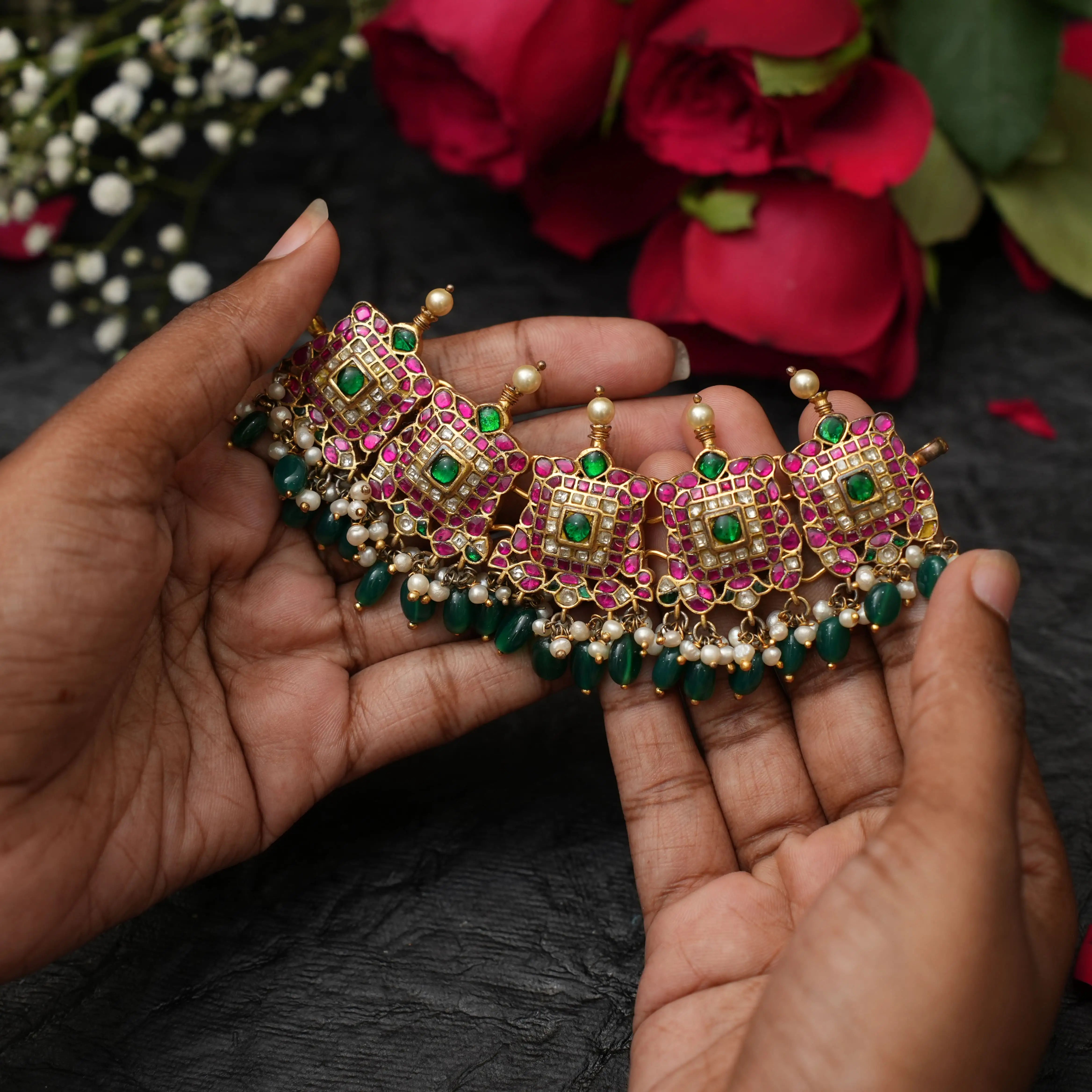 Nakshatra Silver Choker