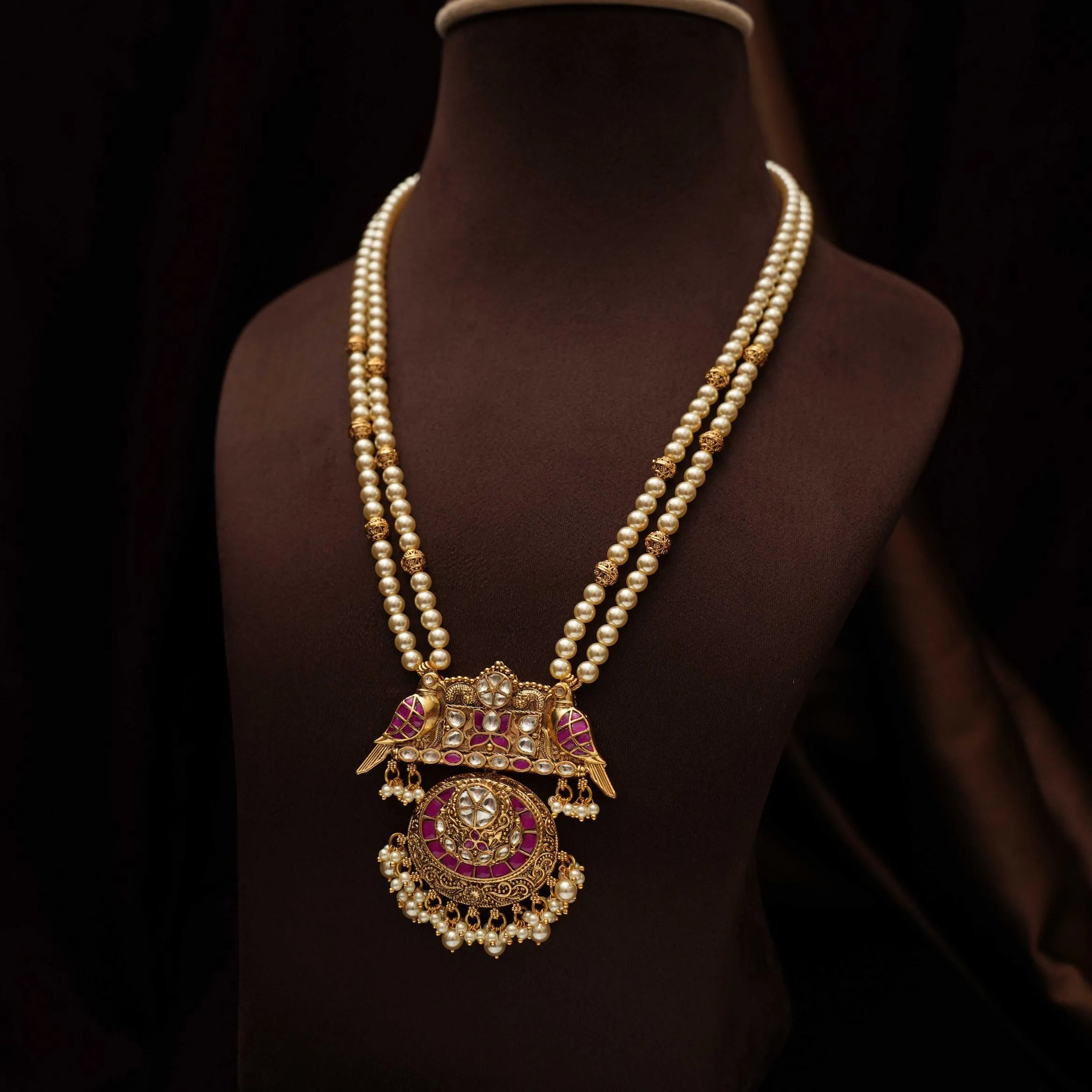 Namya Antique Pearl Necklace