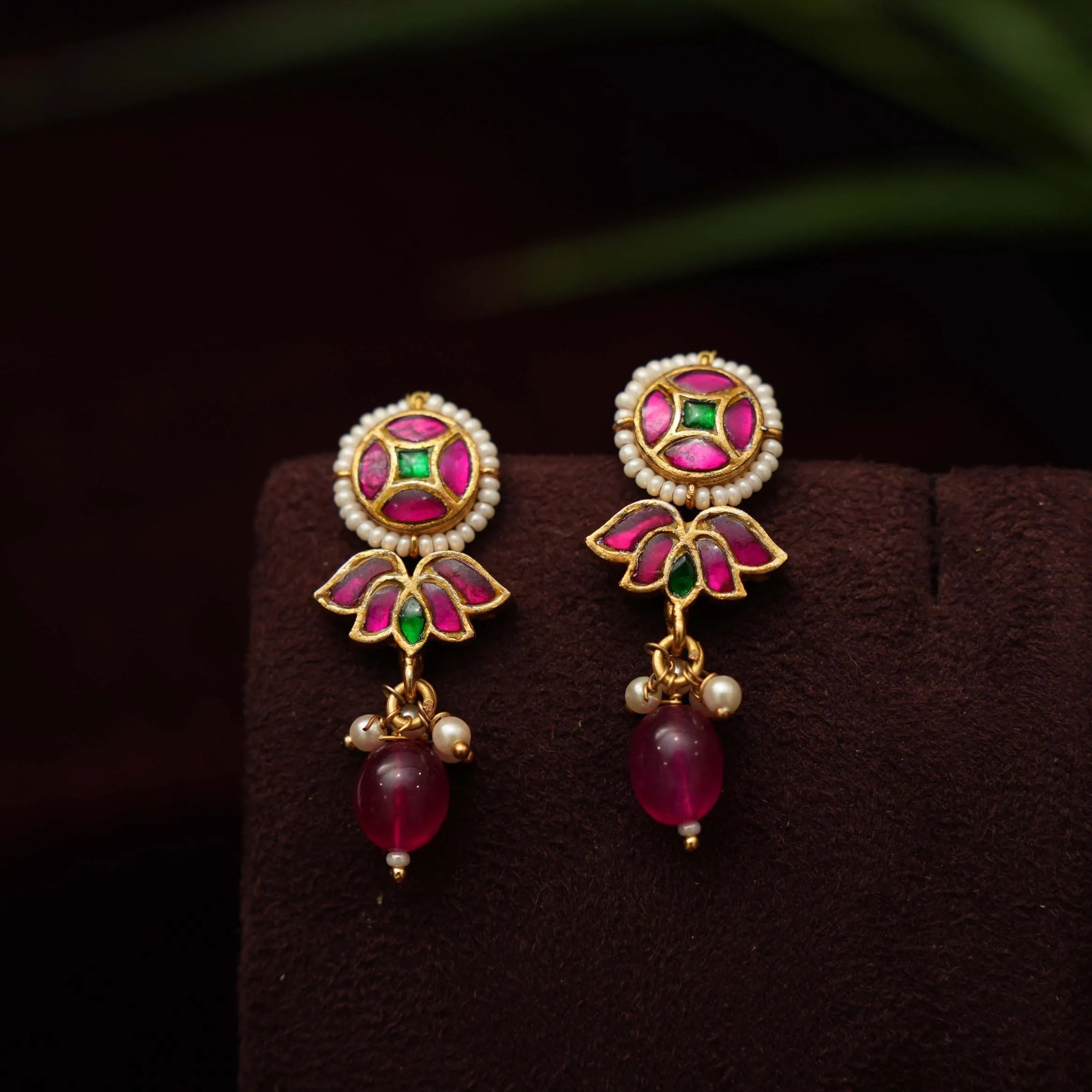 Nandish Antique Designer Earrings - Rimli Boutique