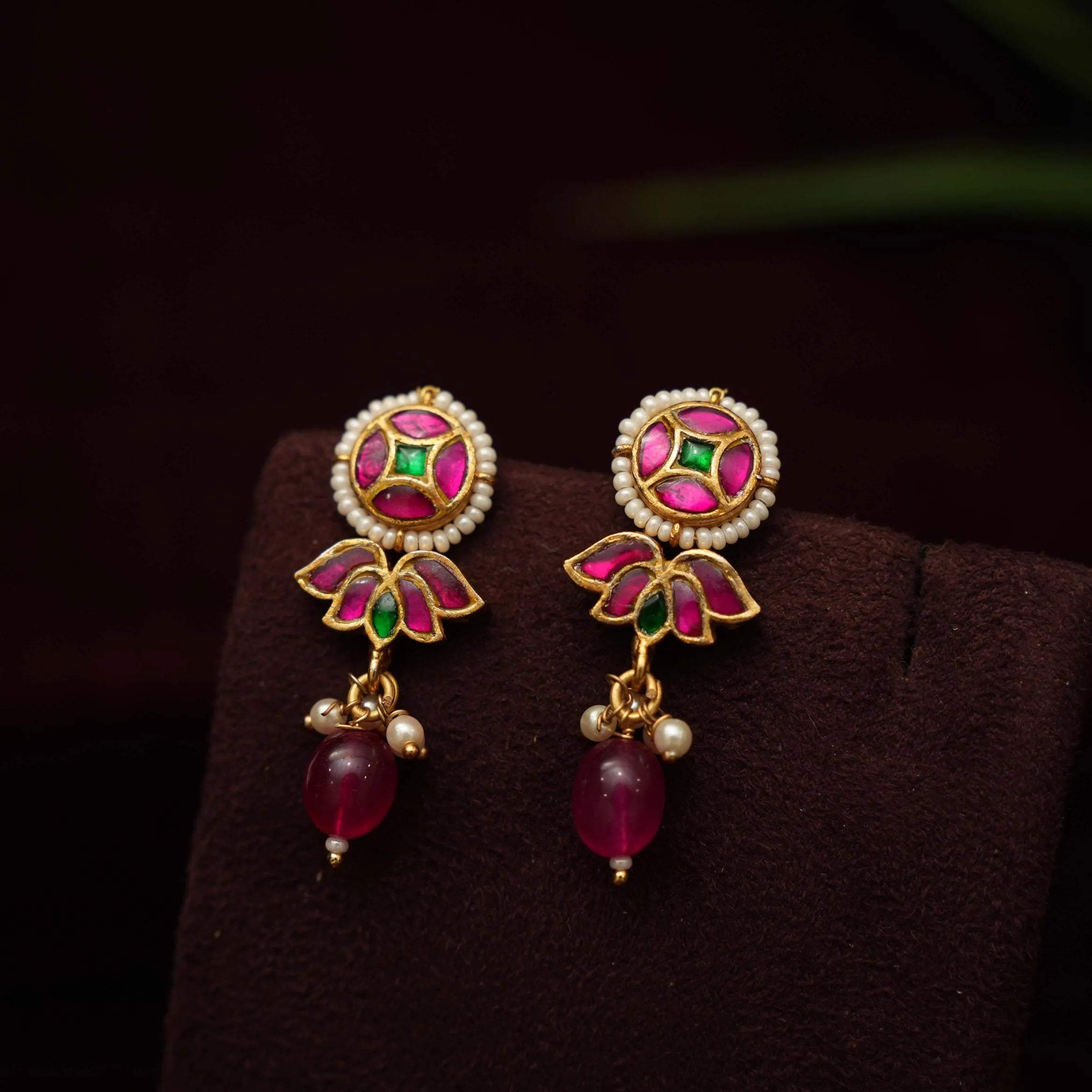 Nandish Antique Designer Earrings - Rimli Boutique