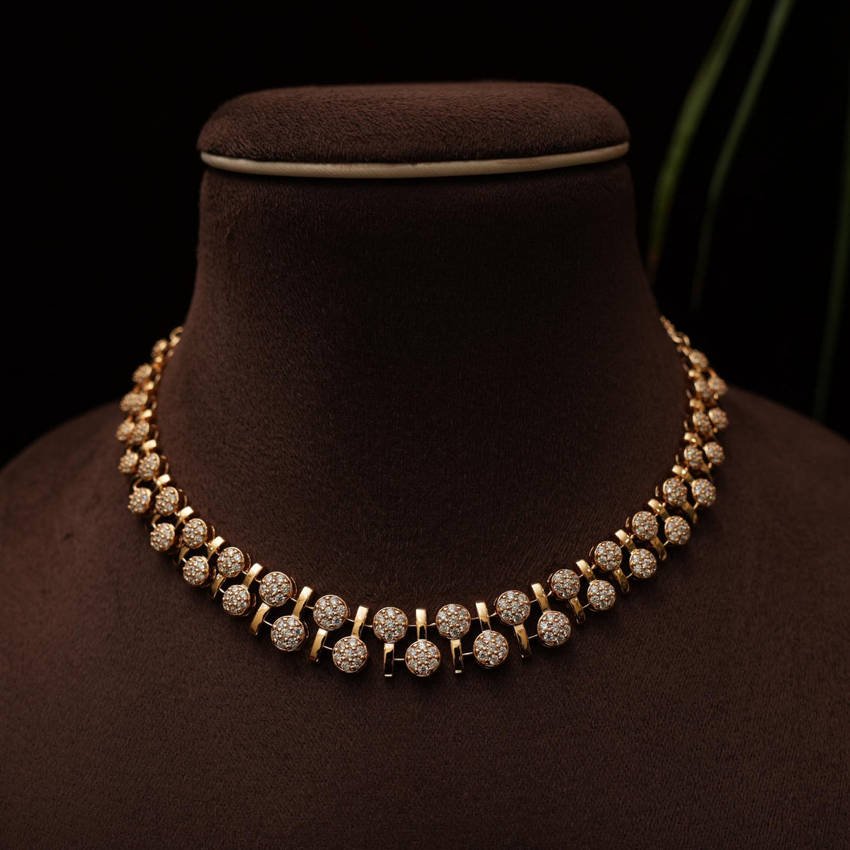 Cute necklace zircon necklace