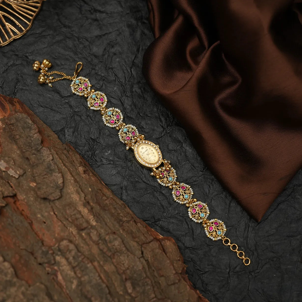 Narmada Polki Watch