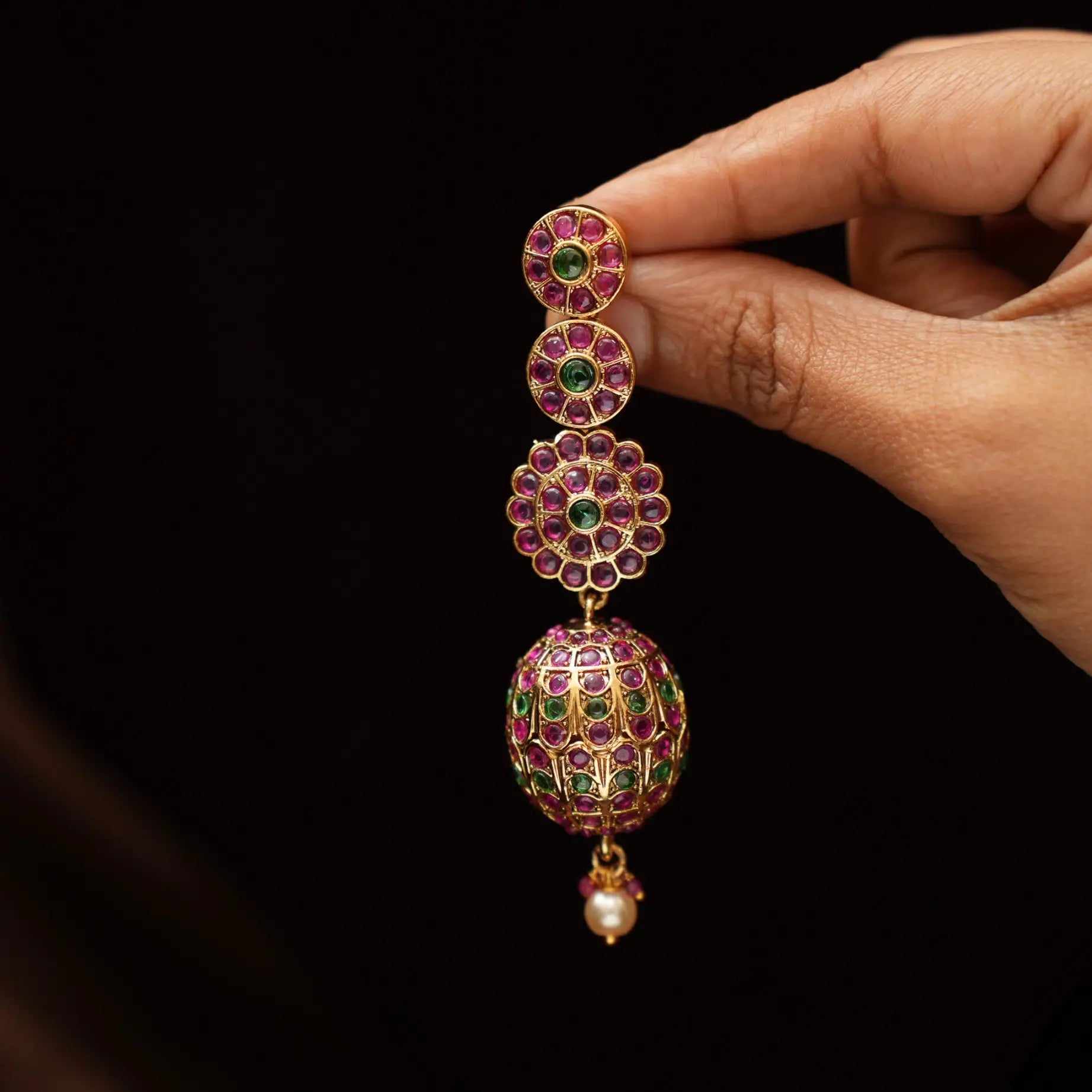 Naruvi Antique Designer Earrings