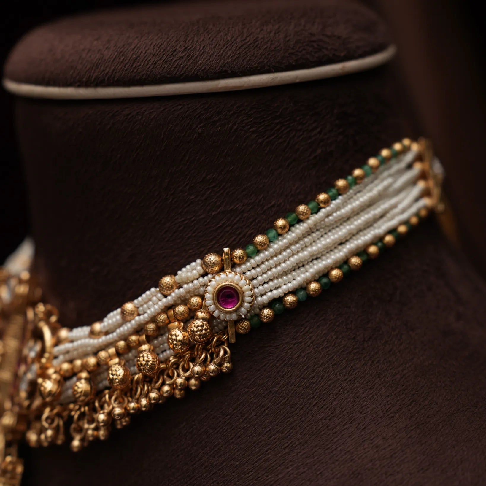 Naruvi Polki Choker