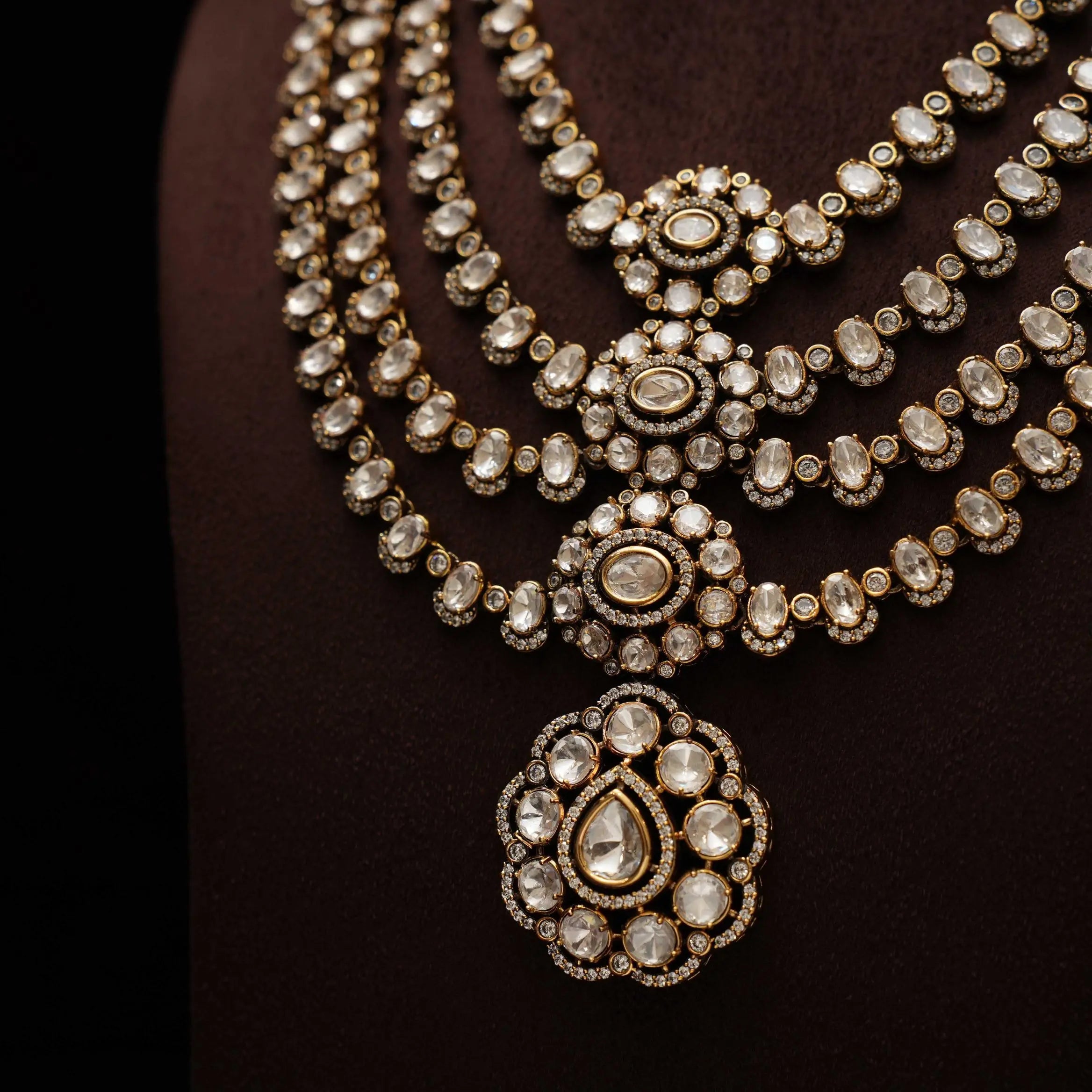 Natalie Victorian Layered Necklace