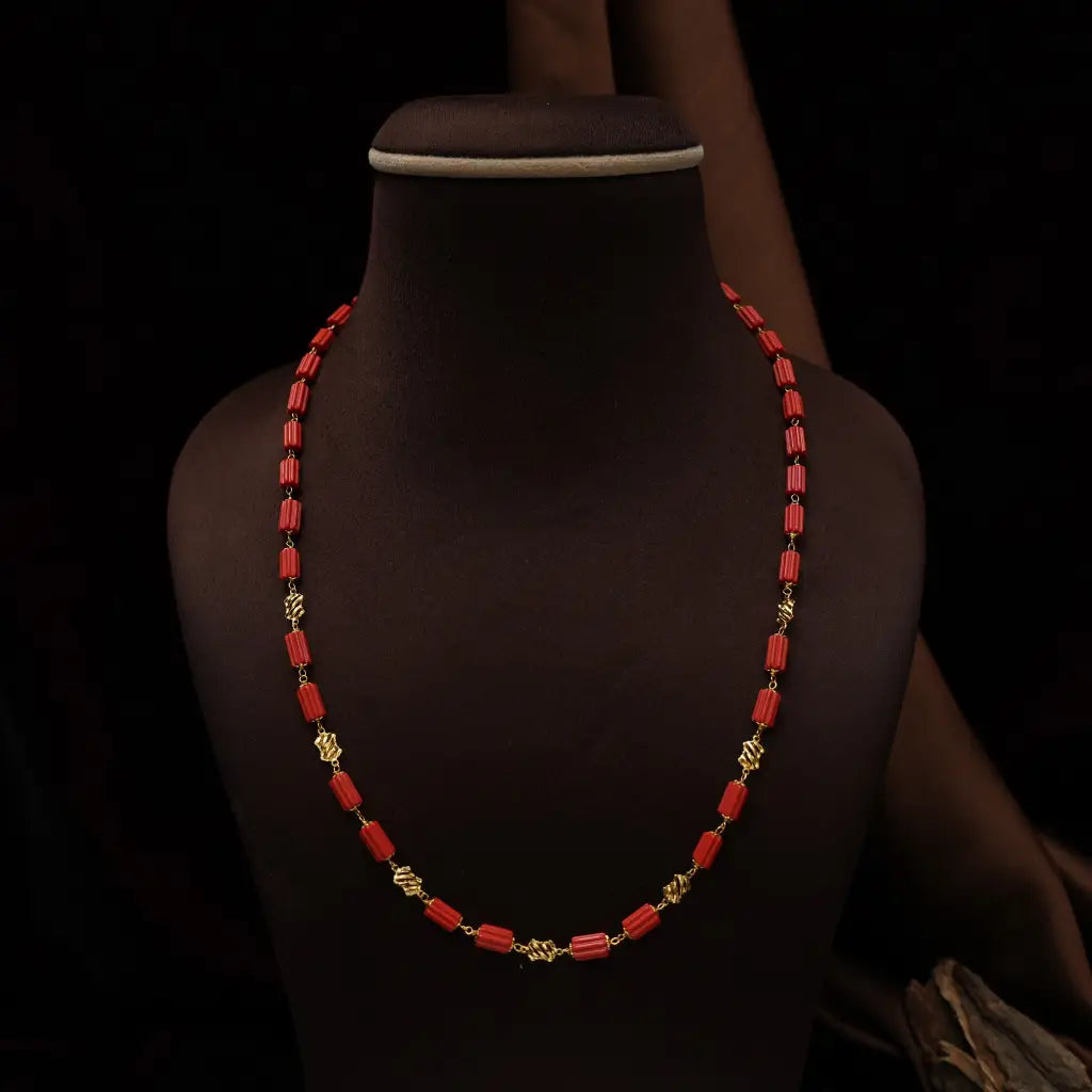 Navika Antique Coral Necklace - Mia