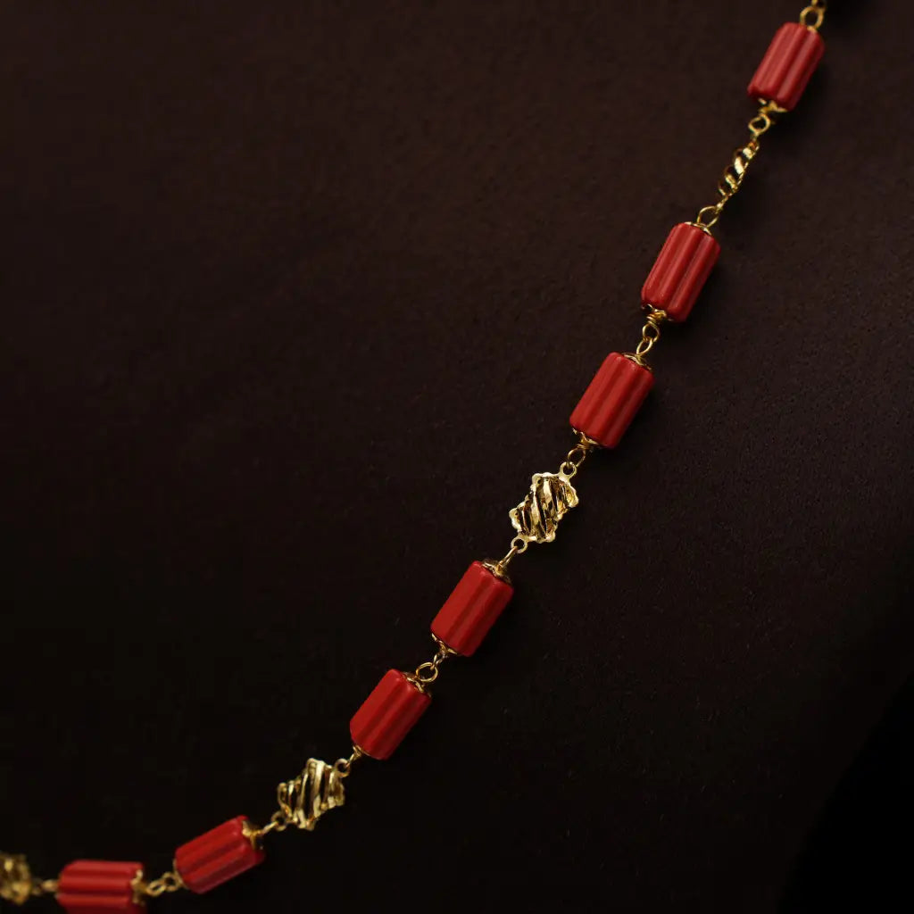 Navika Antique Coral Necklace - Mia