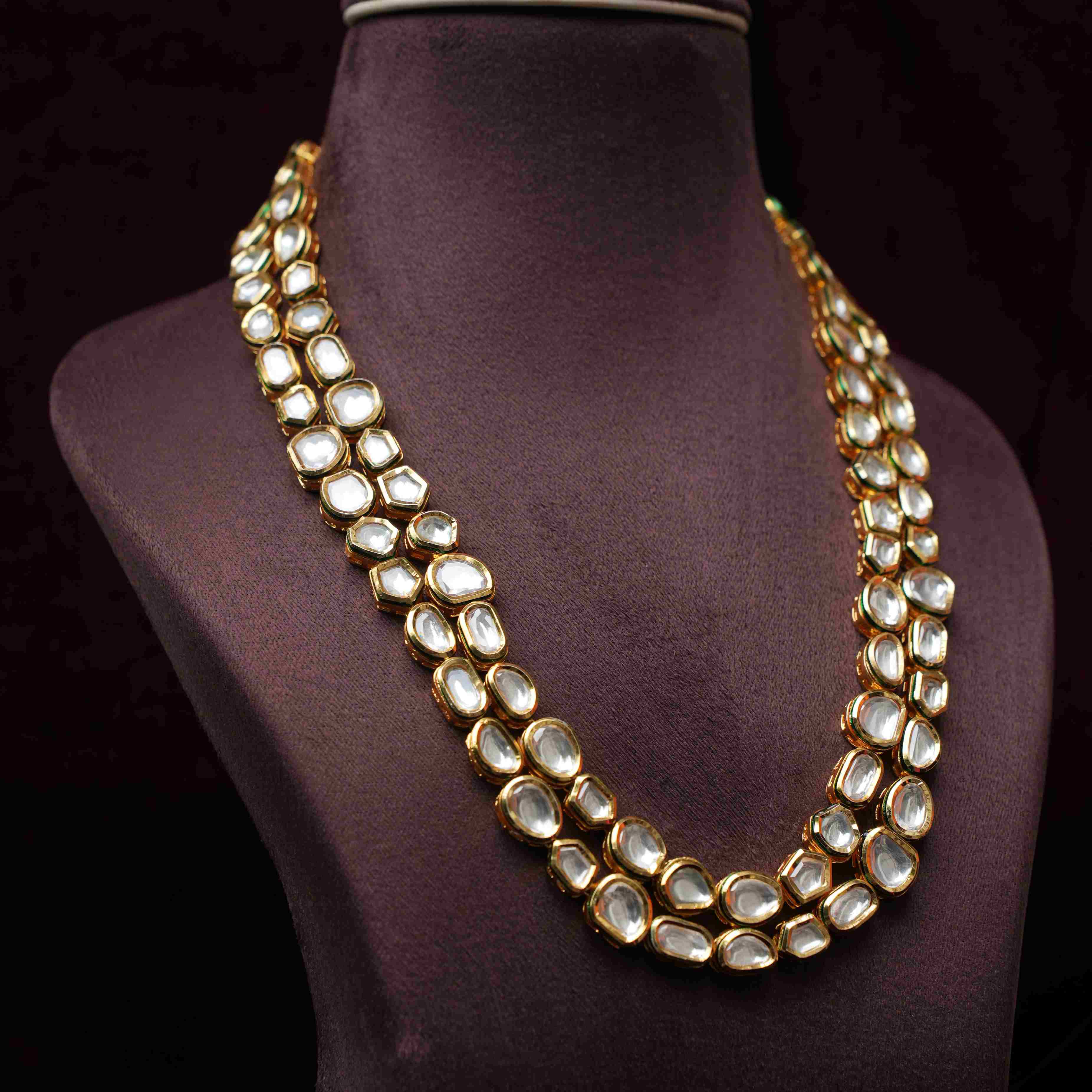 Navisha Layered Kundan Necklace