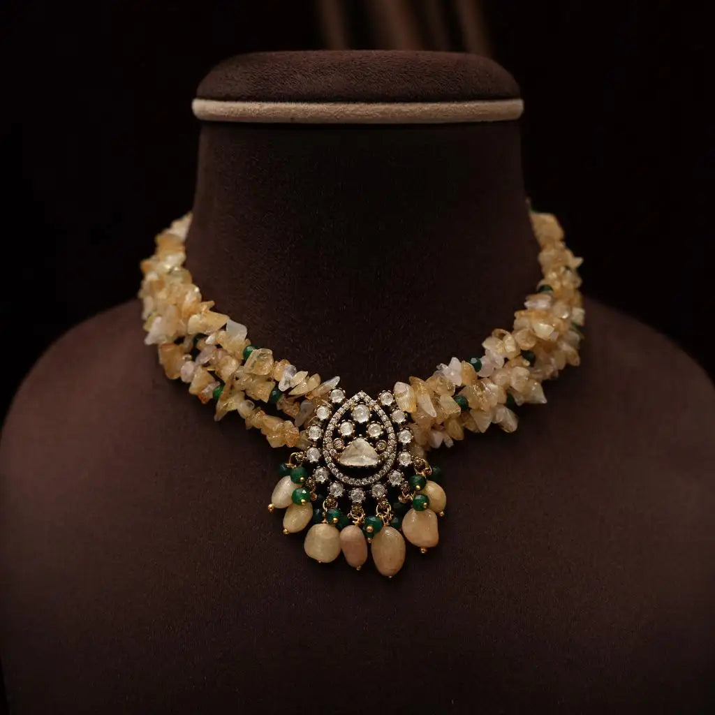 Nayana Beaded Victorian Choker