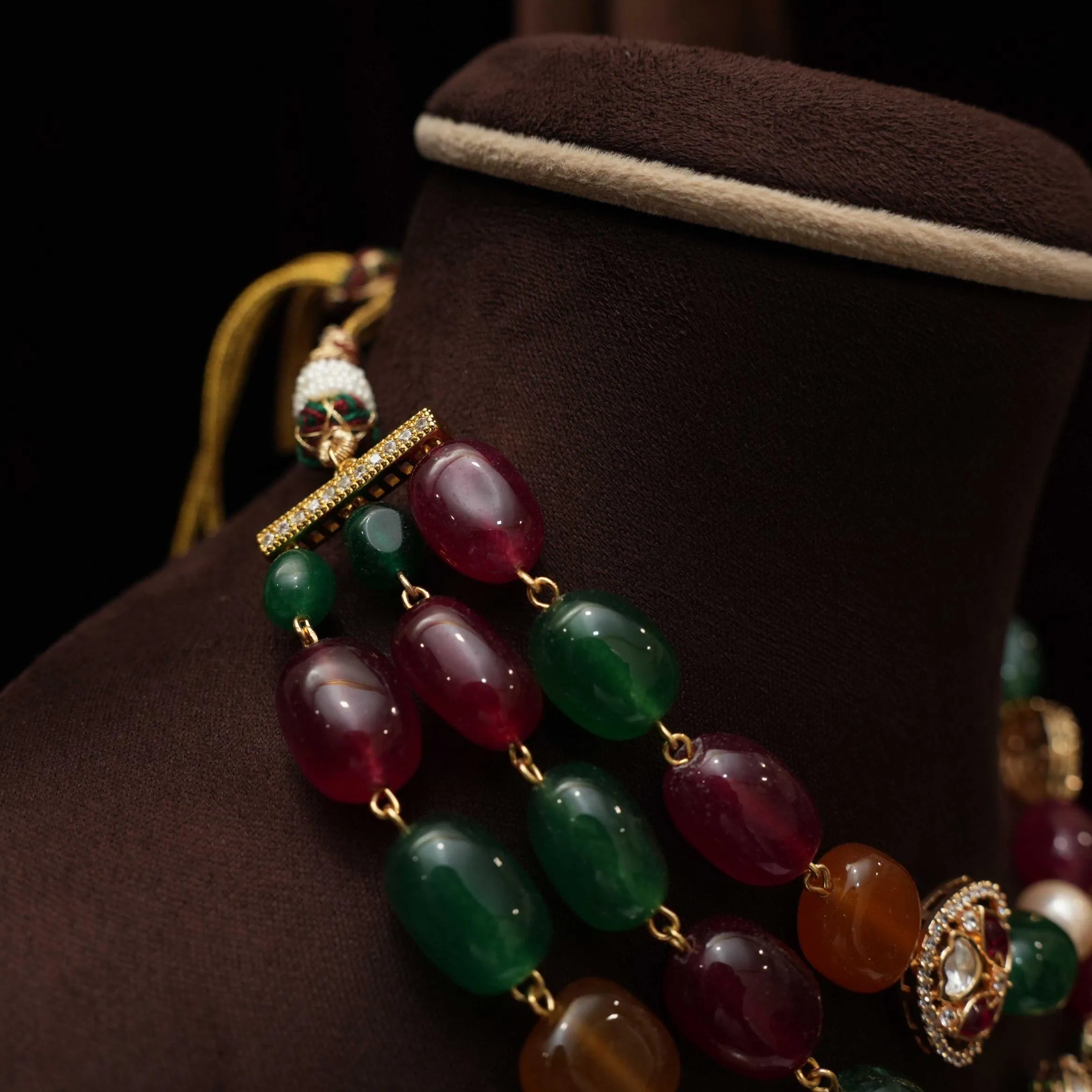 Neven Beaded Kundan Necklace