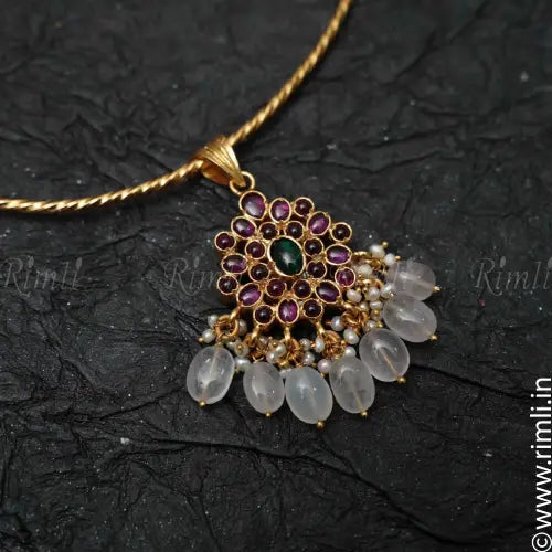 Jyoti Silver Reversible Necklace