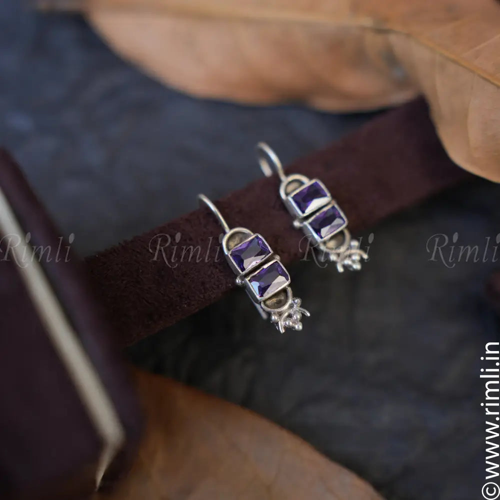 Rashmi Silver Hoop Earrings