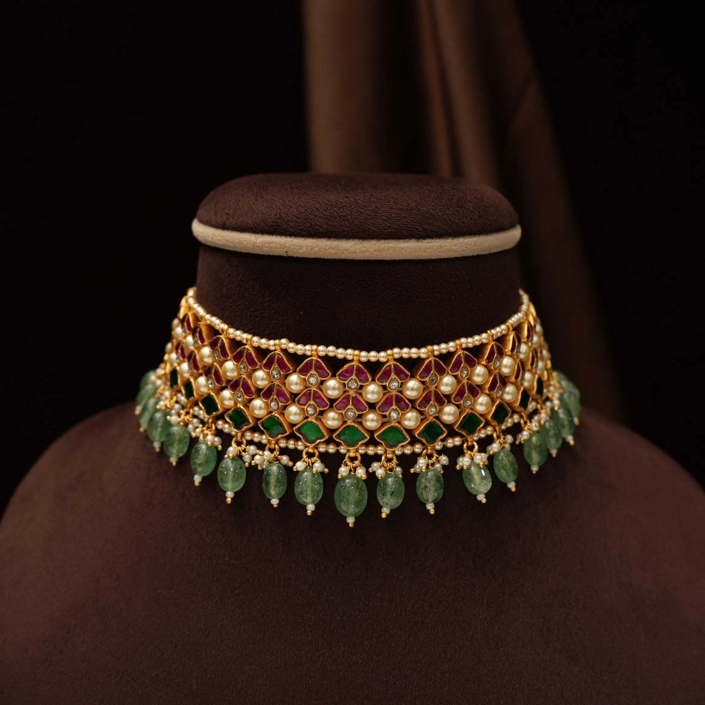 Nidhi Silver Choker