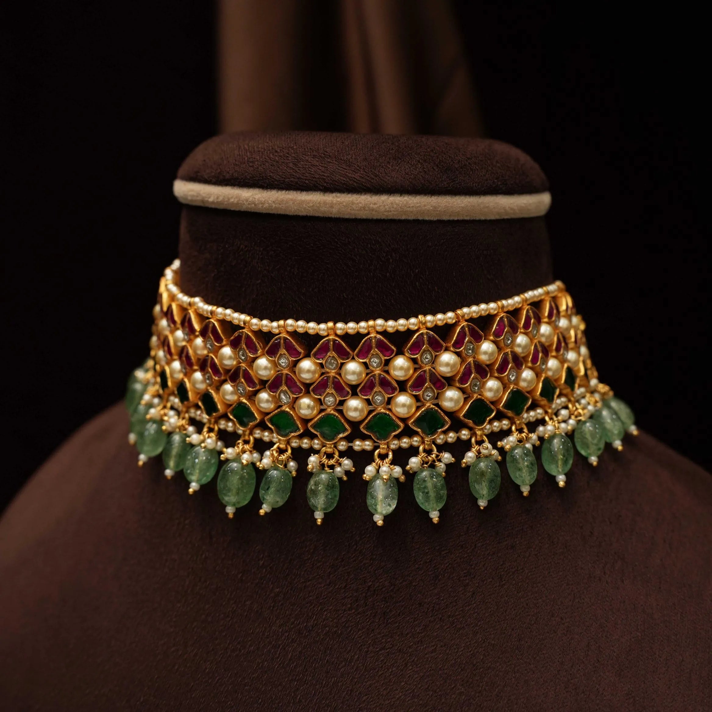 Nidhi Silver Choker