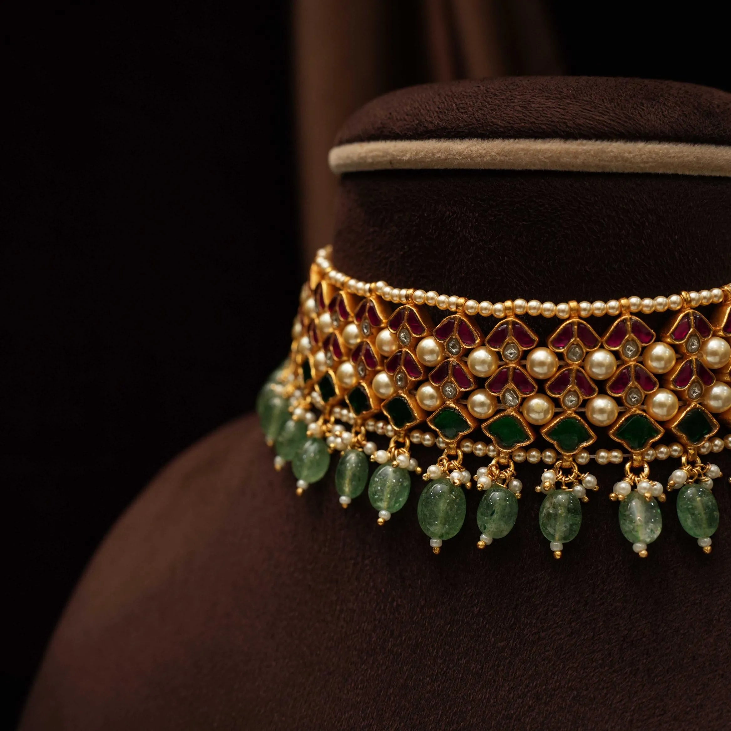 Nidhi Silver Choker