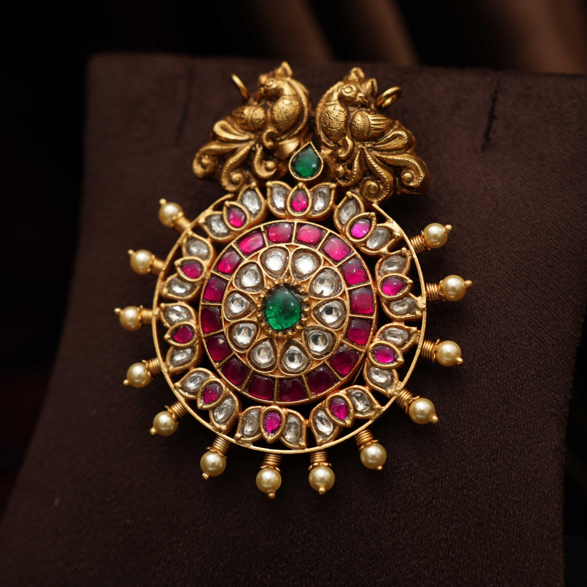 Niharika Silver Pendant
