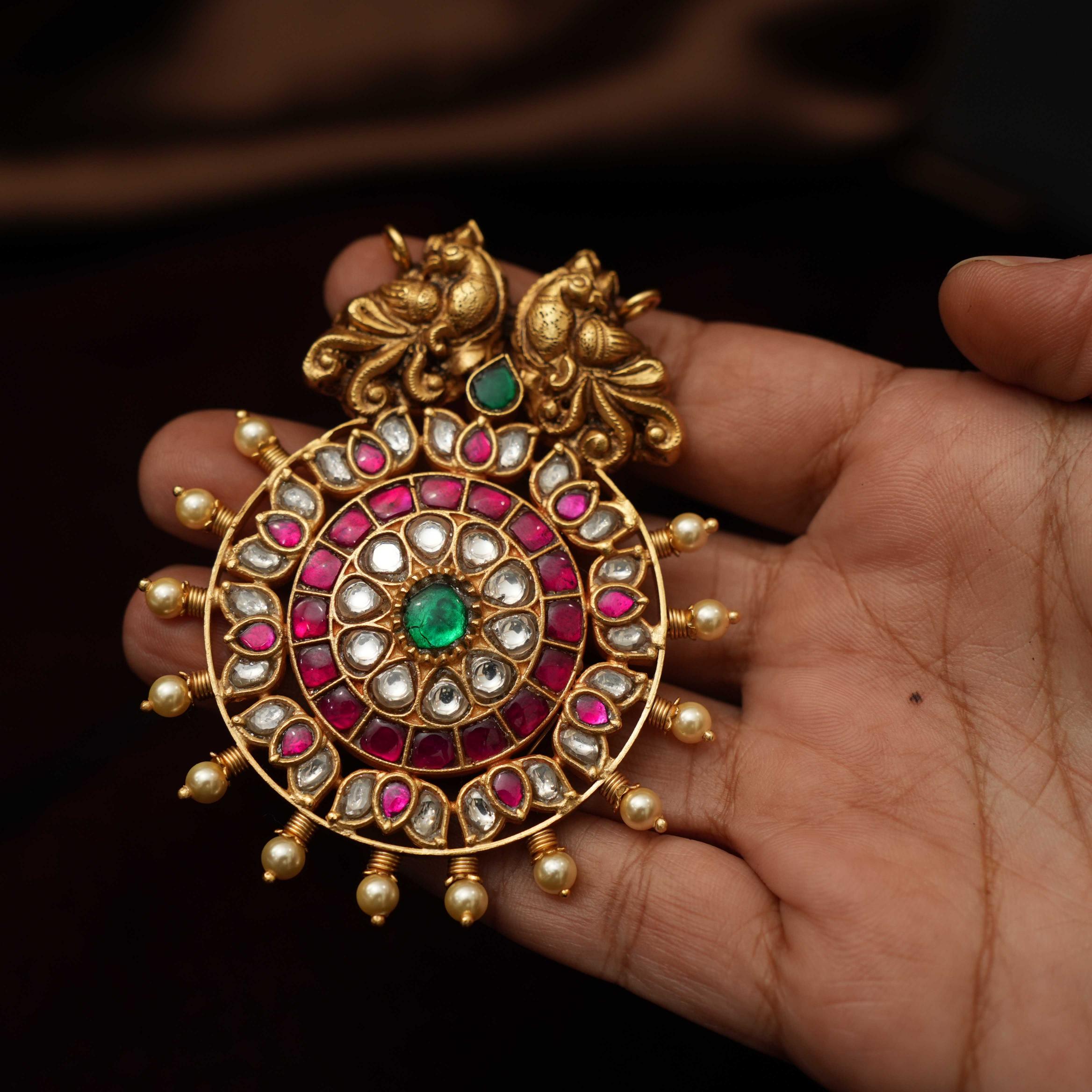 Niharika Silver Pendant