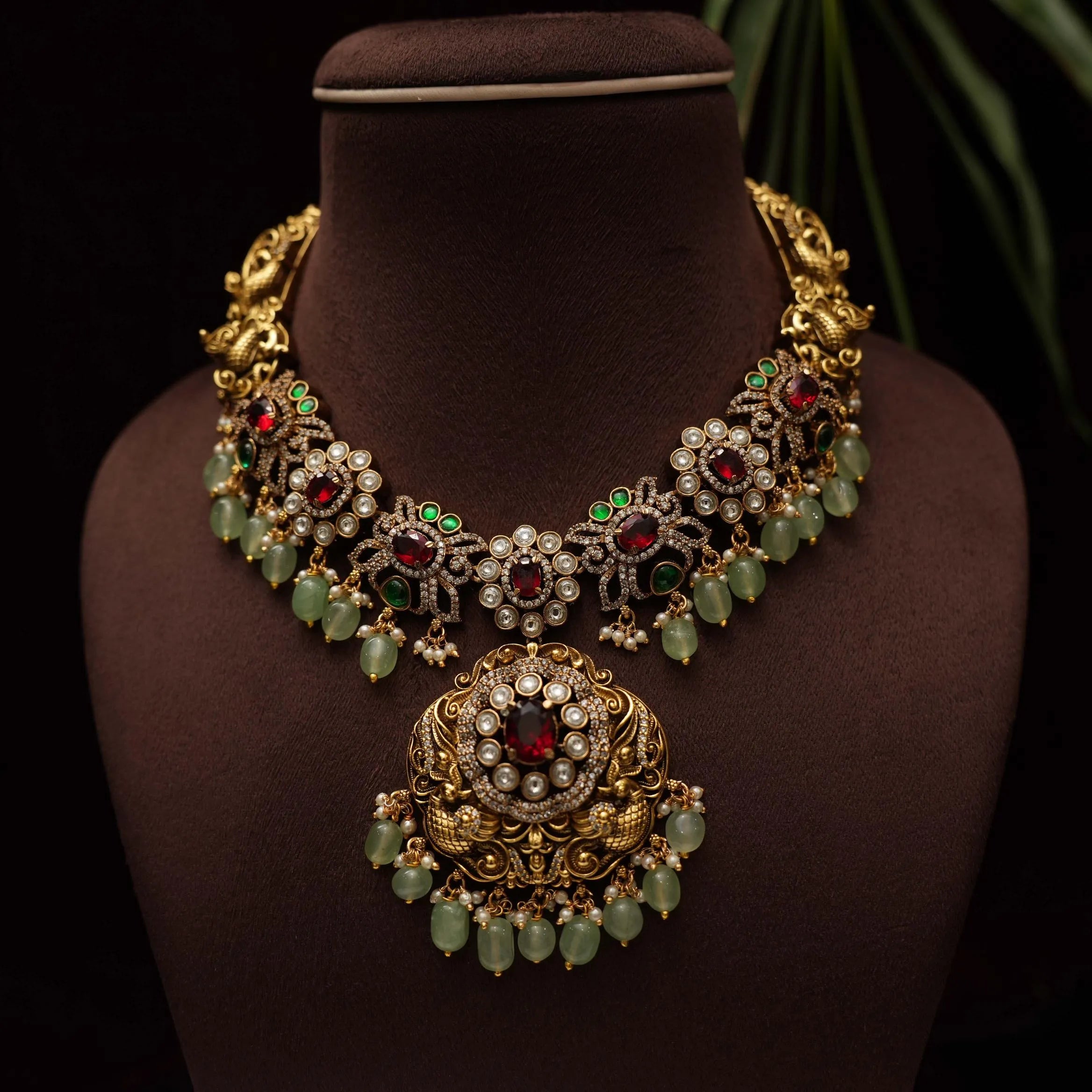 Nihira Polki Necklace - Rimli Boutique