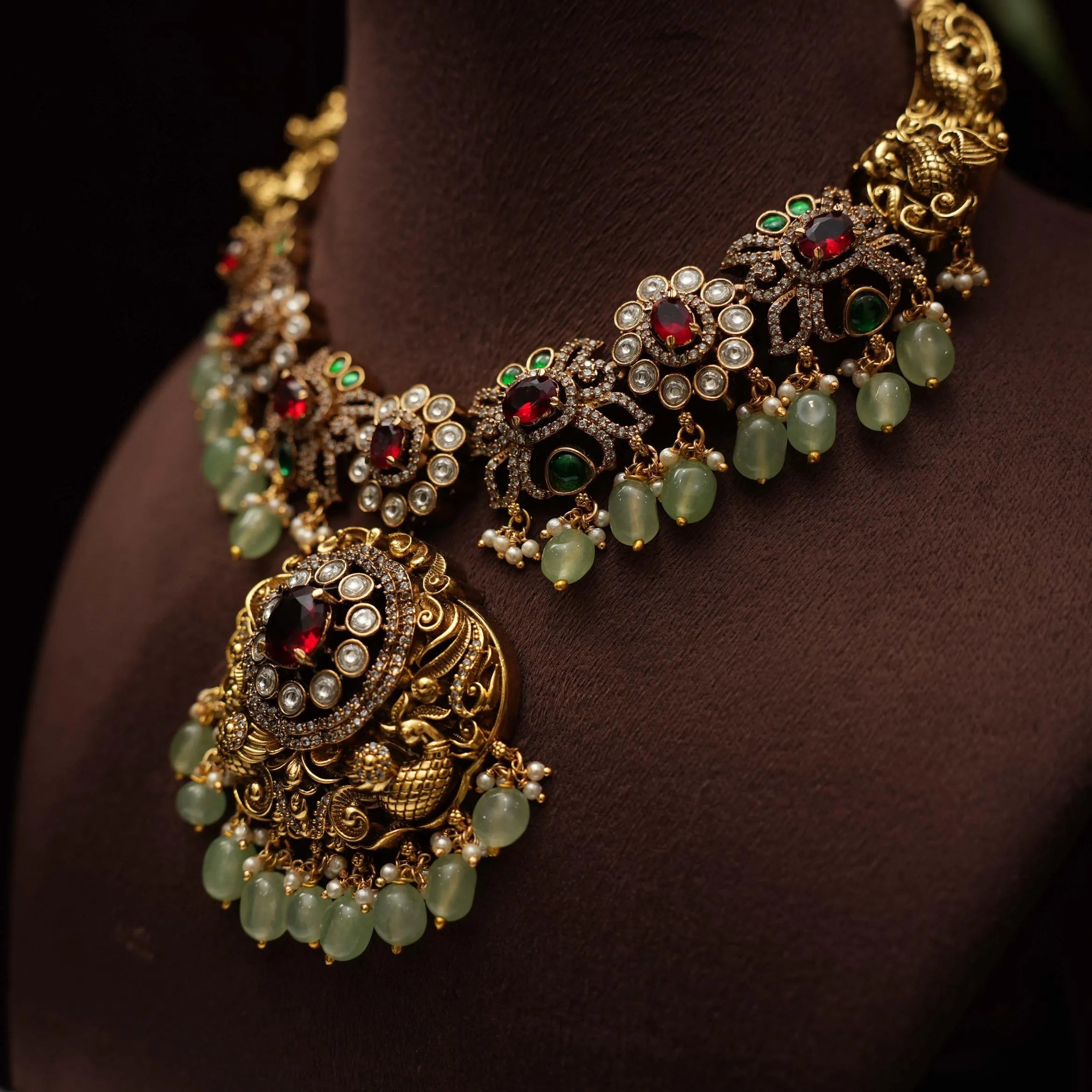 Nihira Polki Necklace - Rimli Boutique