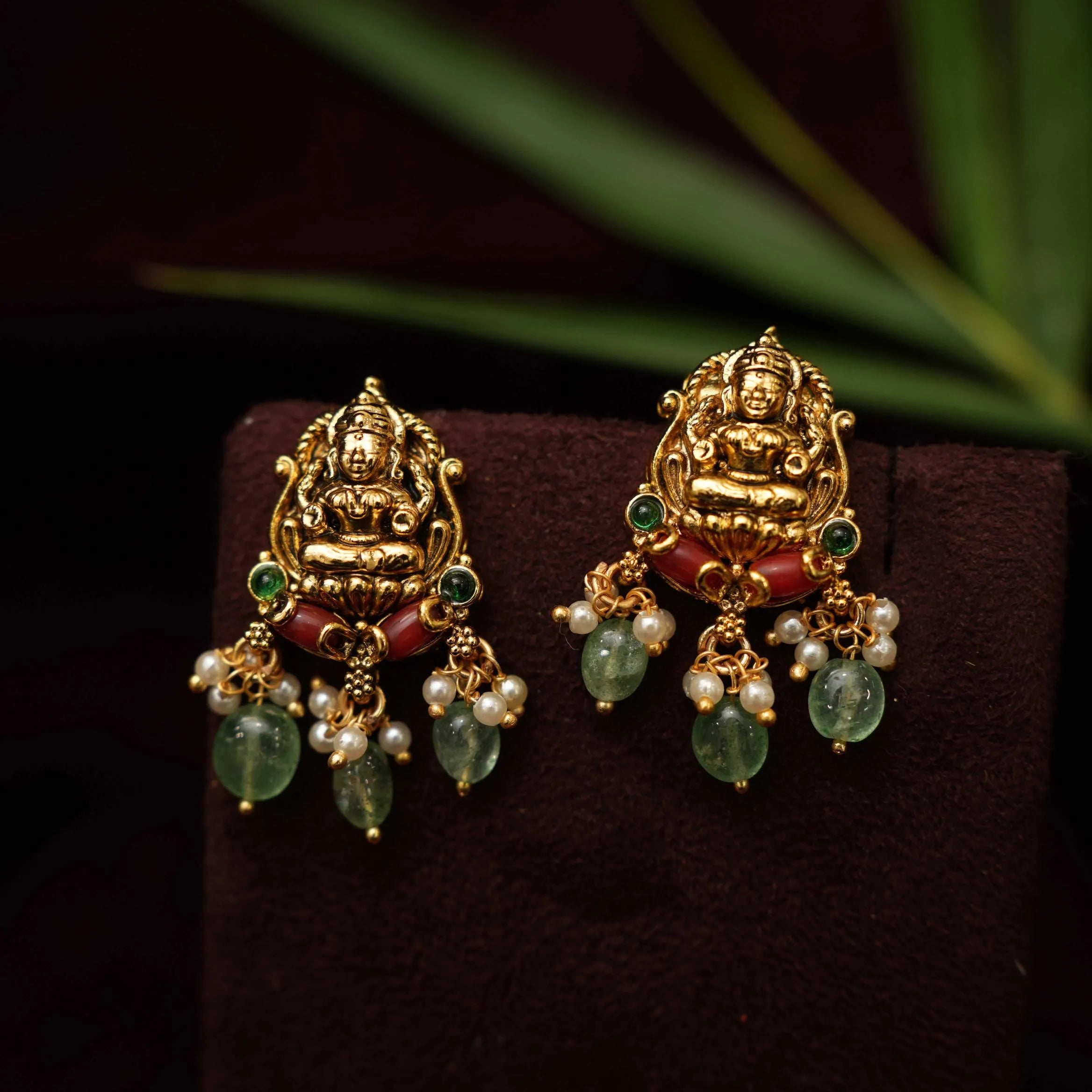 Niksha Antique Designer Earrings - Rimli Boutique