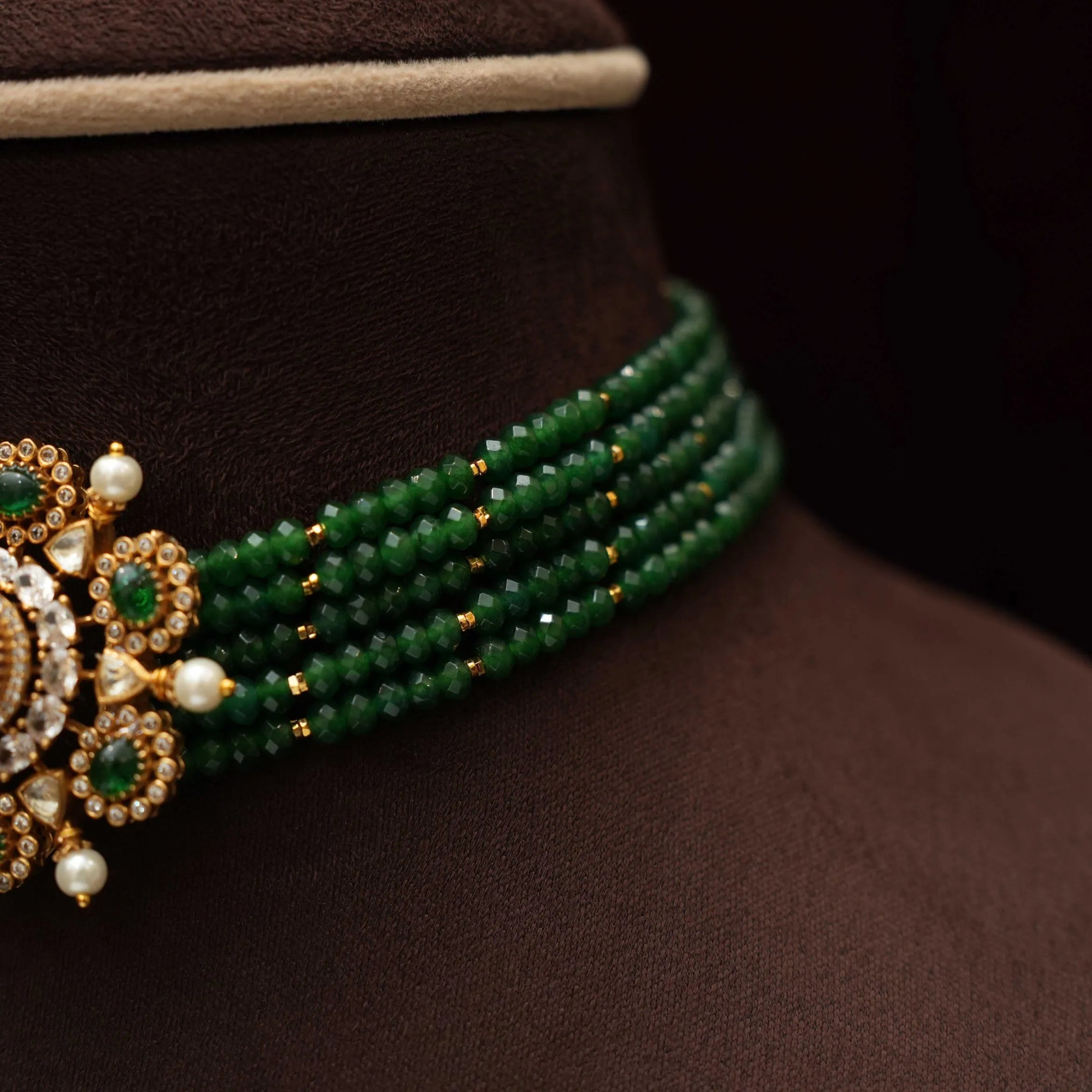 Nirali Beaded Choker - Erica