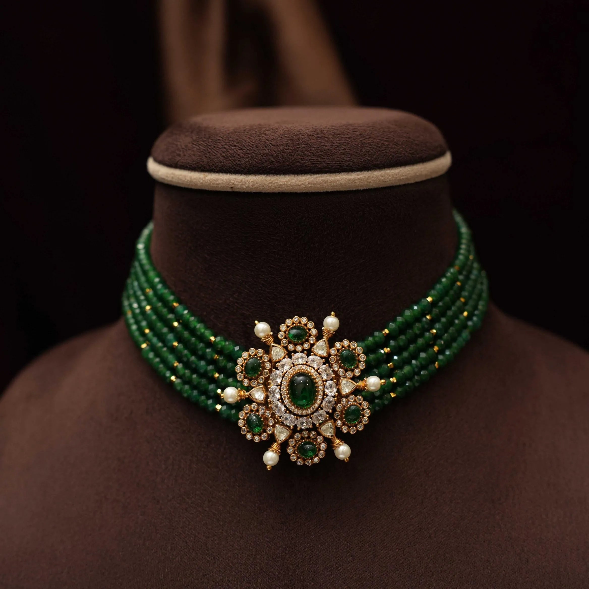 Nirali Beaded Choker - Julia