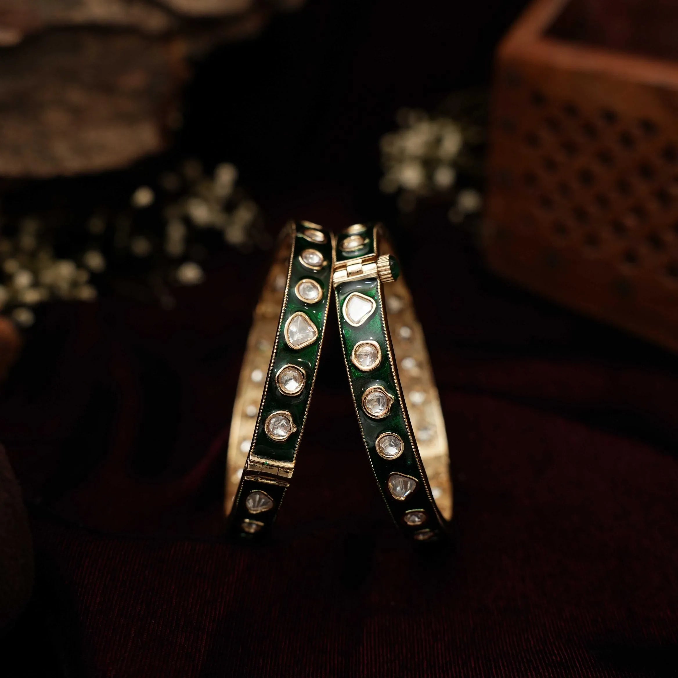 Nisarga Polki Bangles