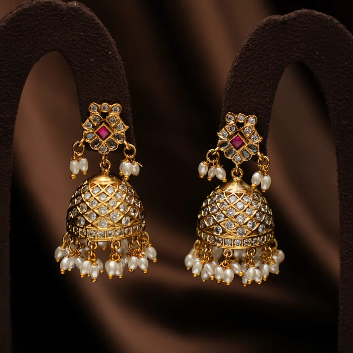 Nisha Antique Guttupusulu Necklace