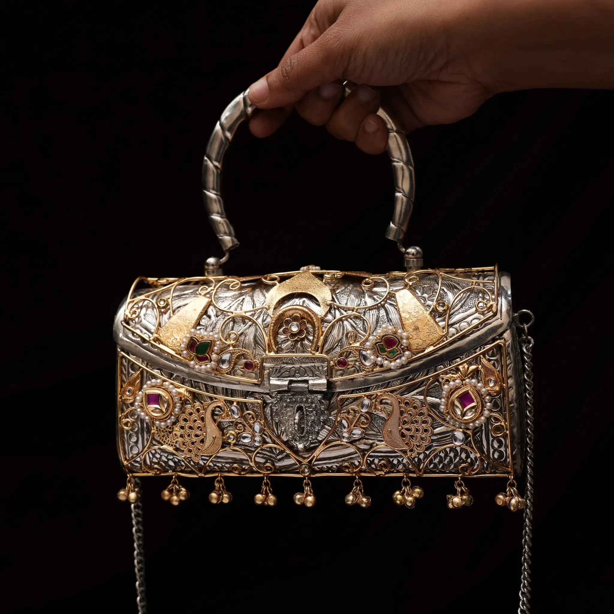 Nishara Polki Clutch