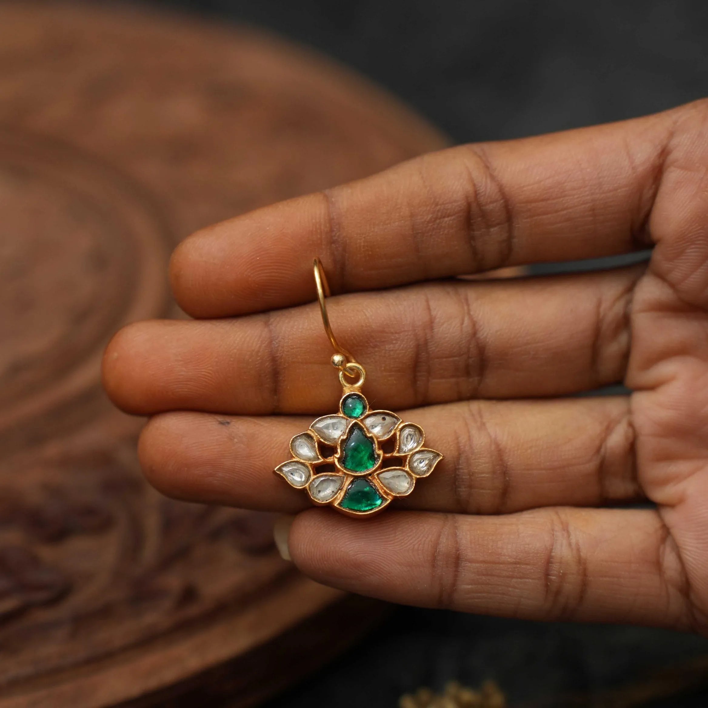 Nishitha Silver Hoop Earrings