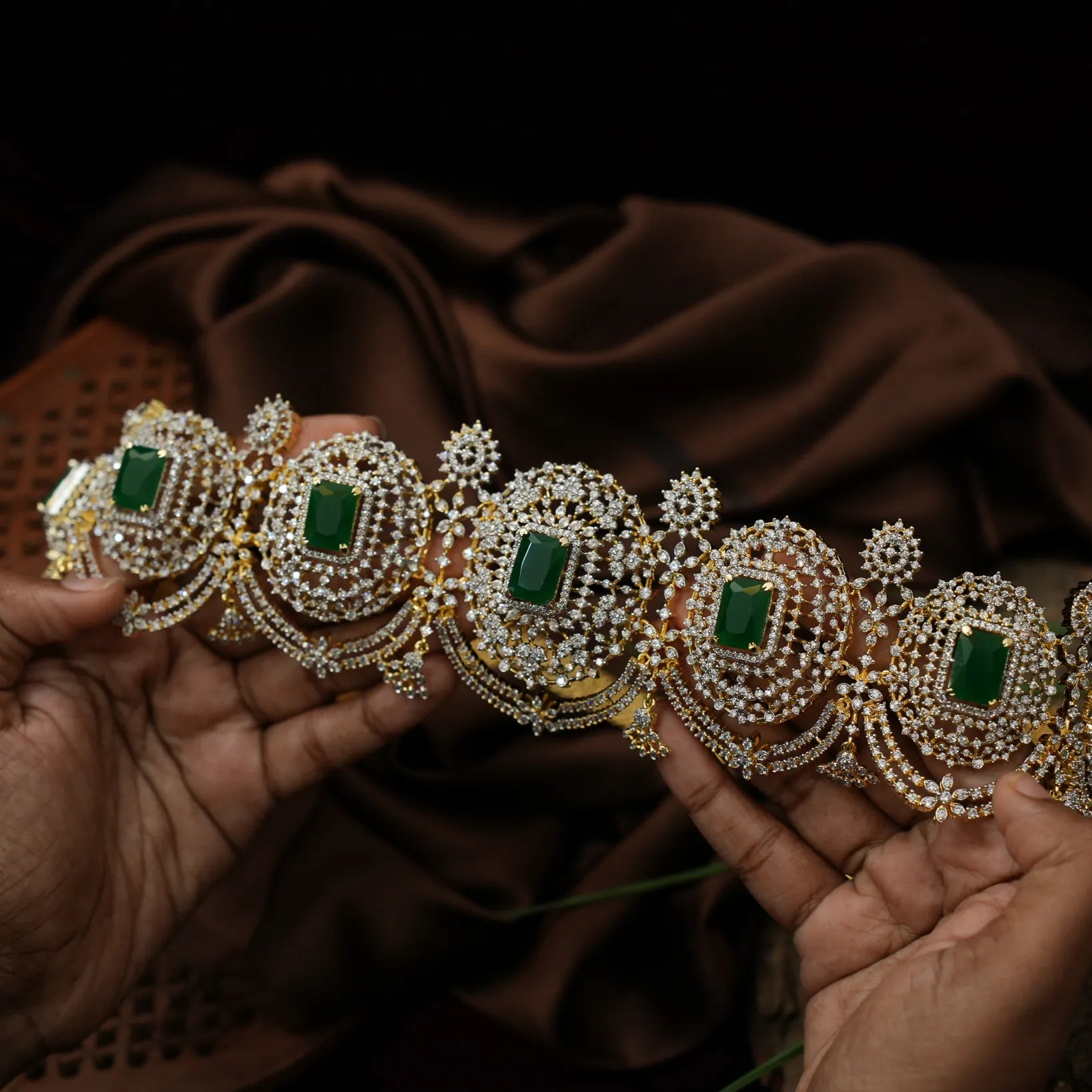 Nishtha Zircon Hip Belt