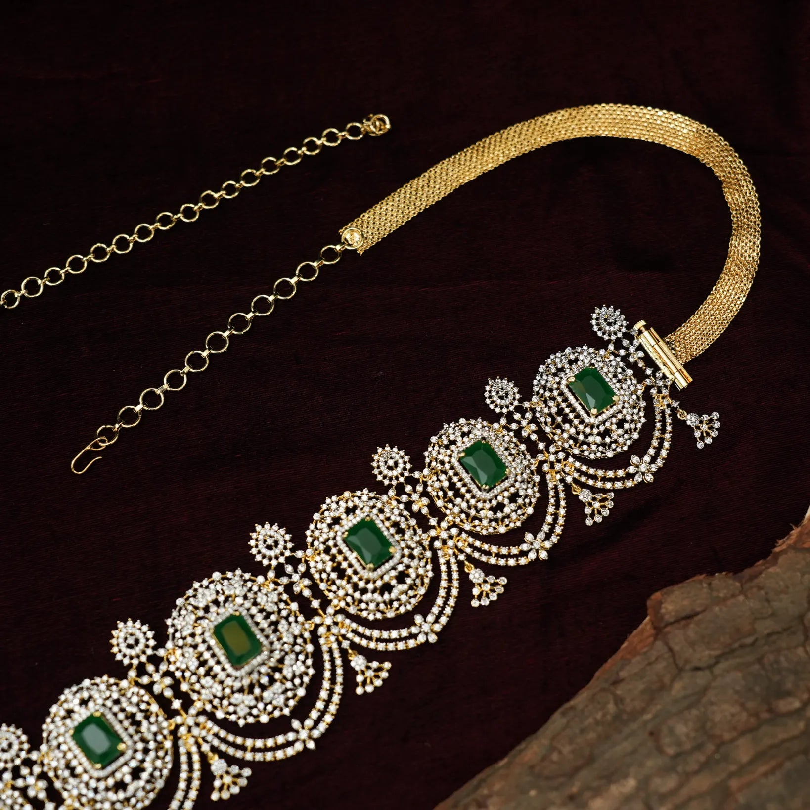 Nishtha Zircon Hip Belt