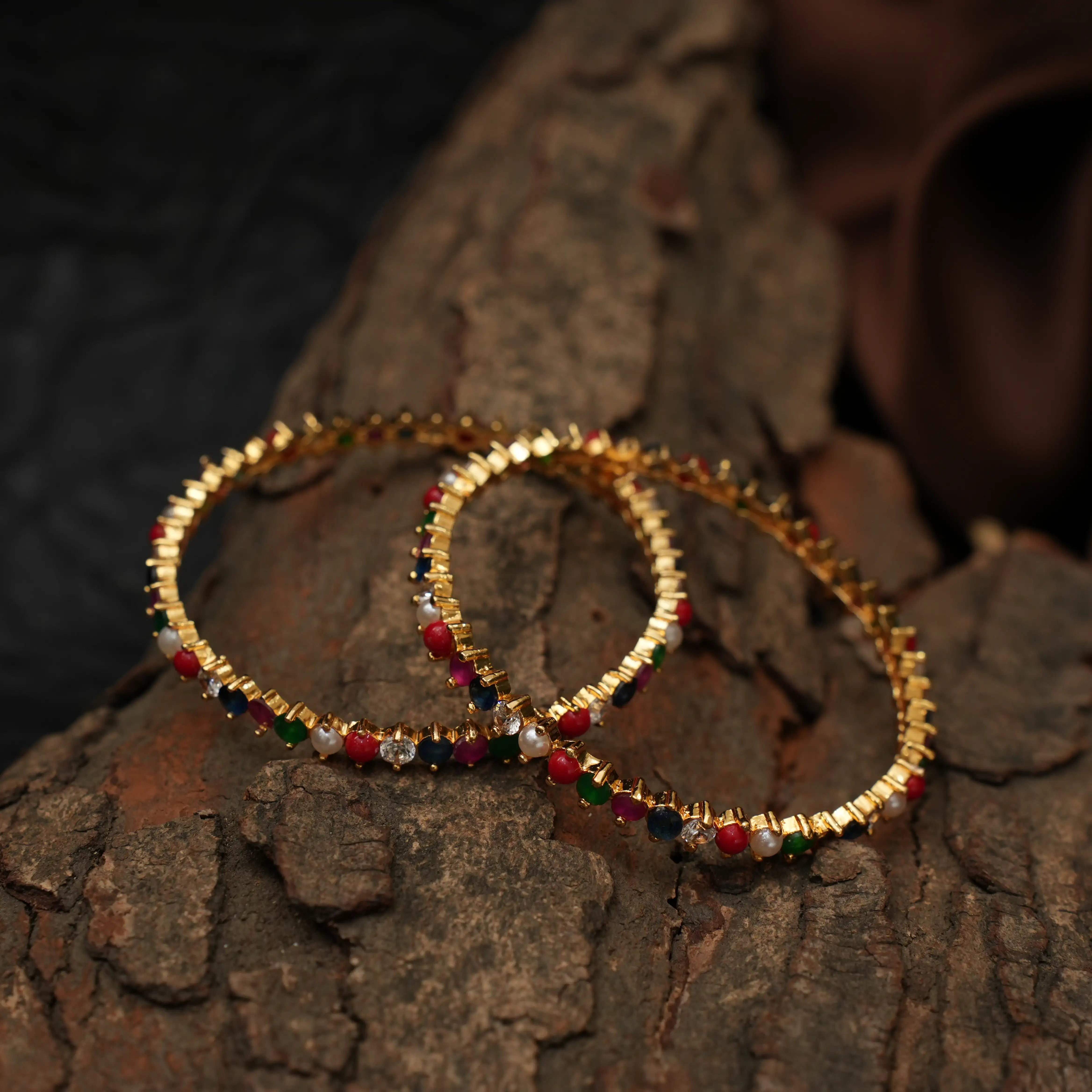 Nonie Antique Bangles