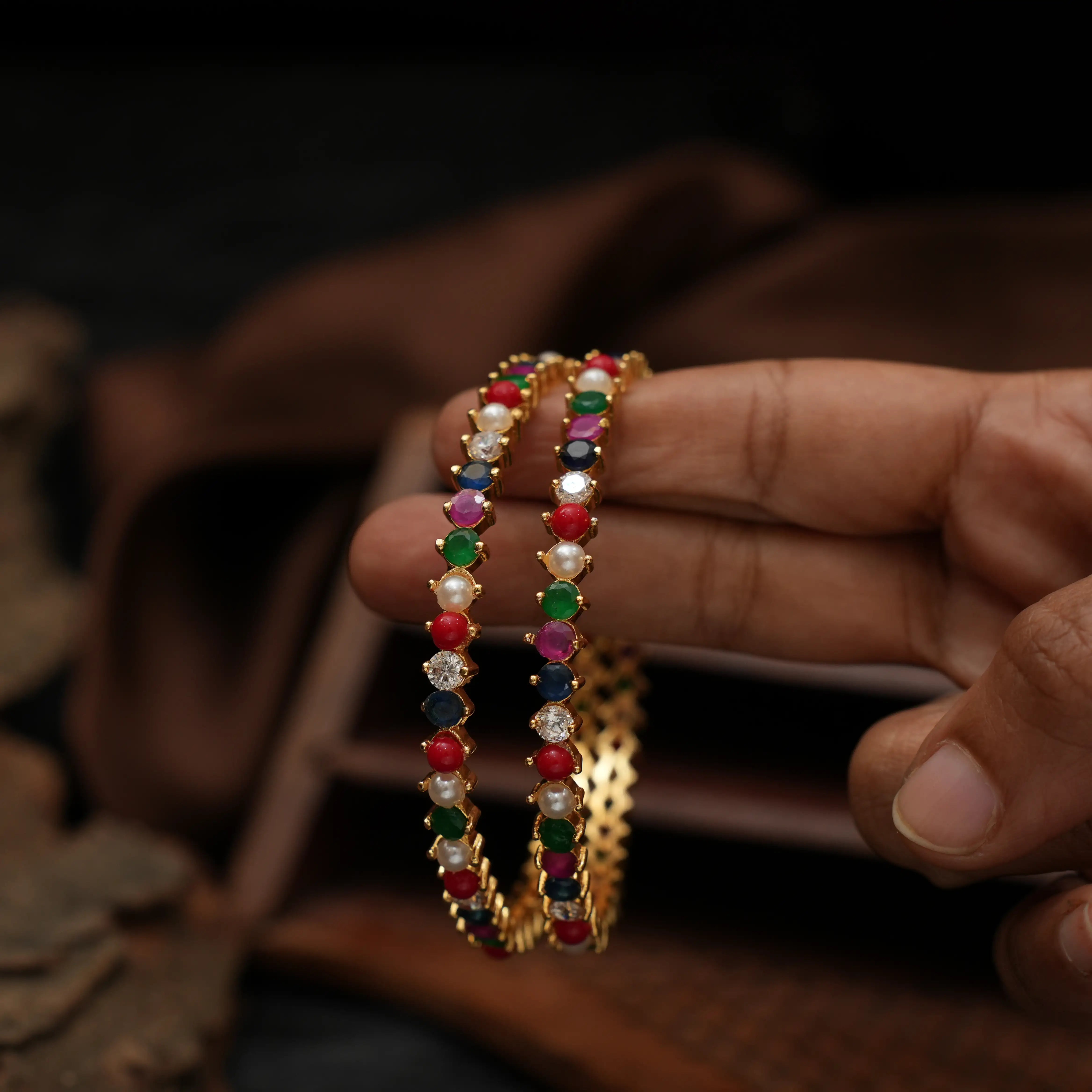 Nonie Antique Bangles