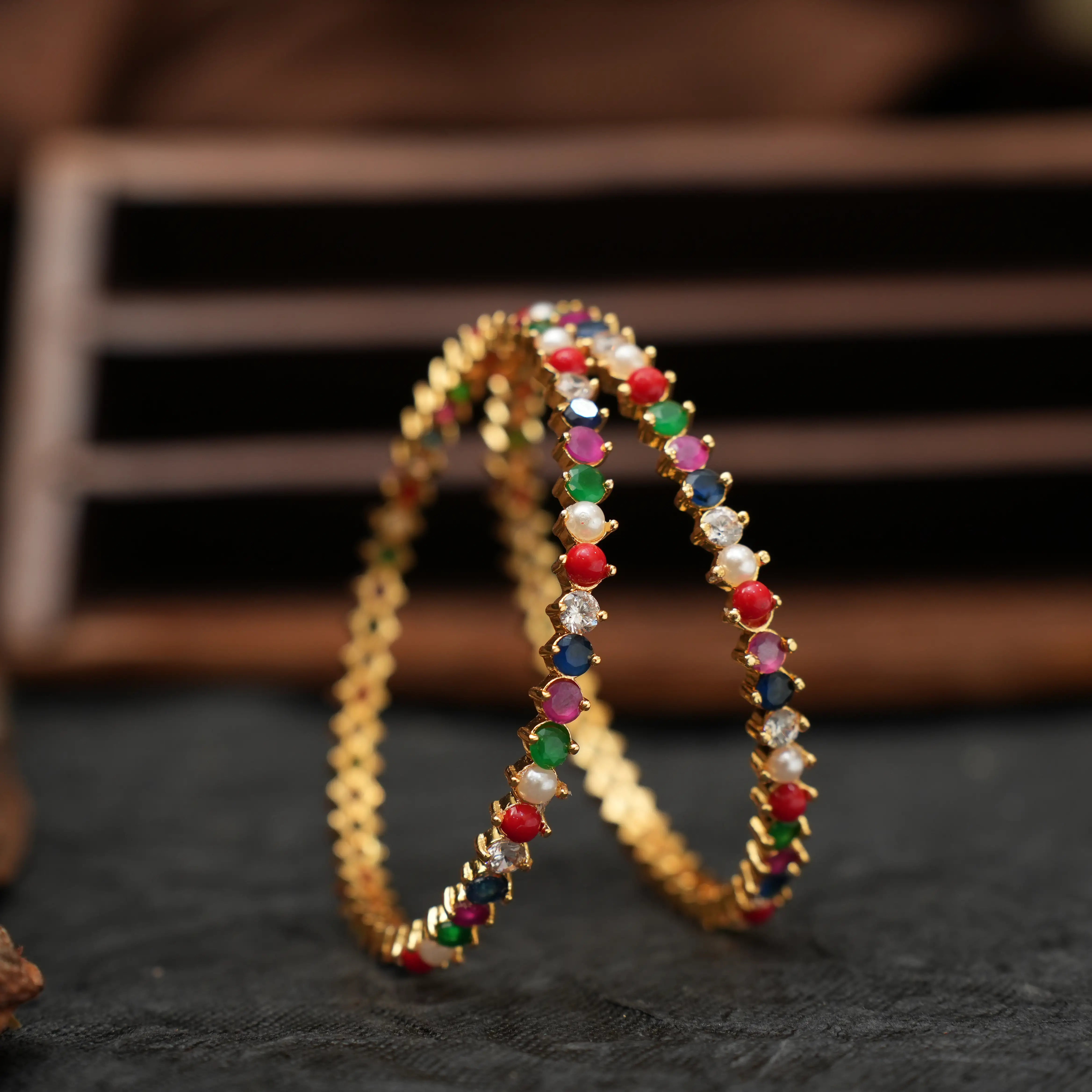 Nonie Antique Bangles