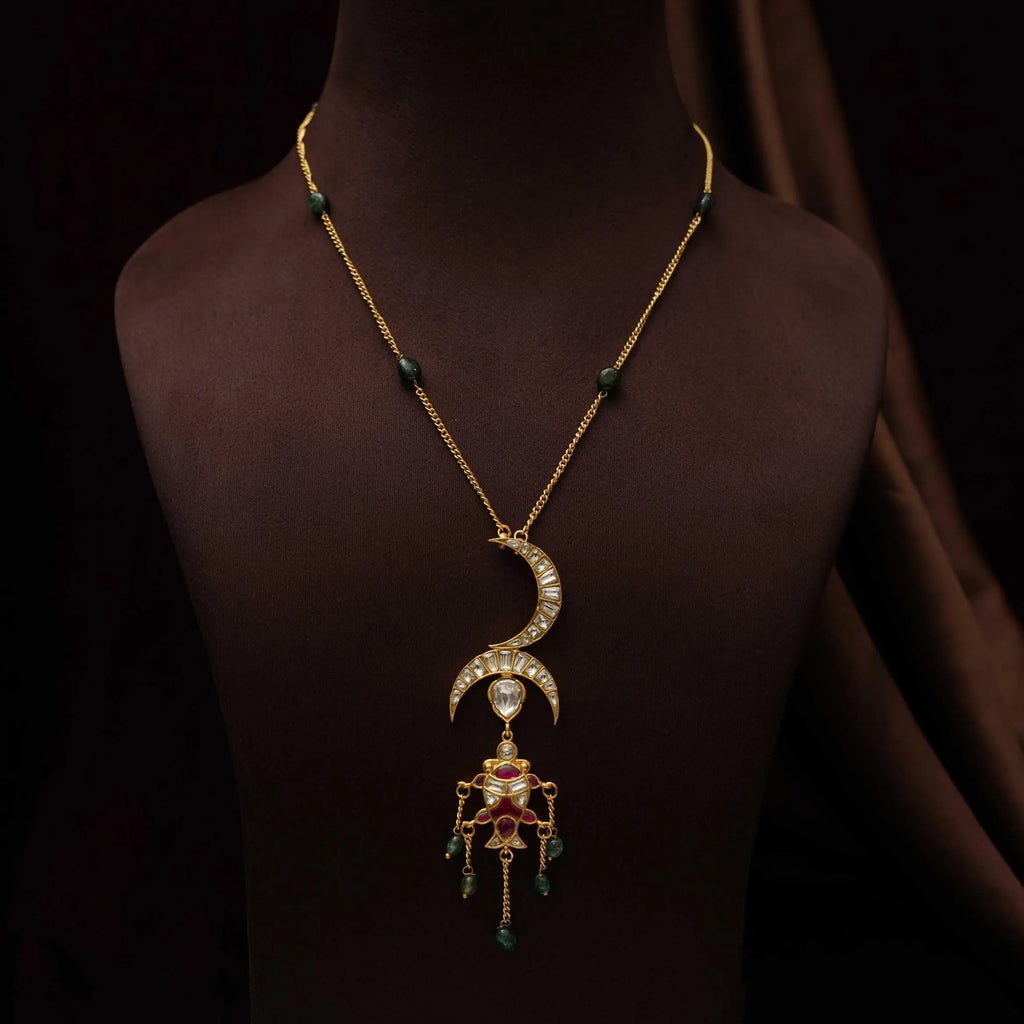 Olika Polki Chain - Red