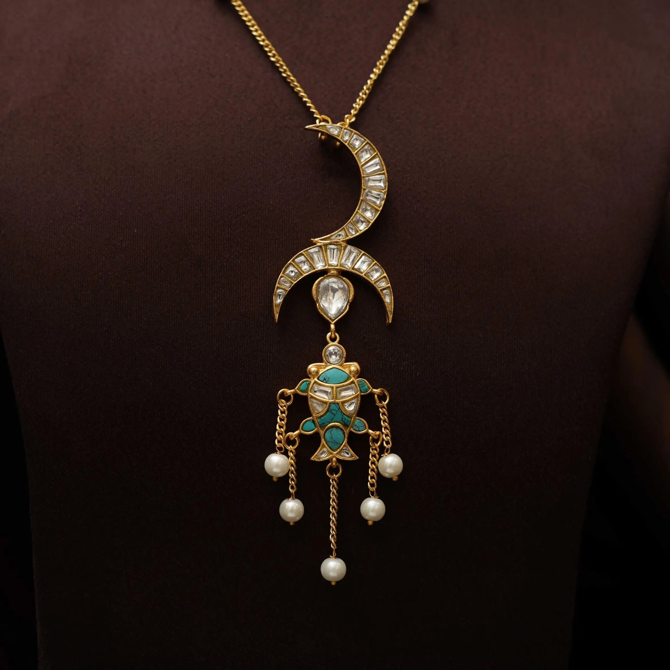 Olika Polki Chain - Turquoise