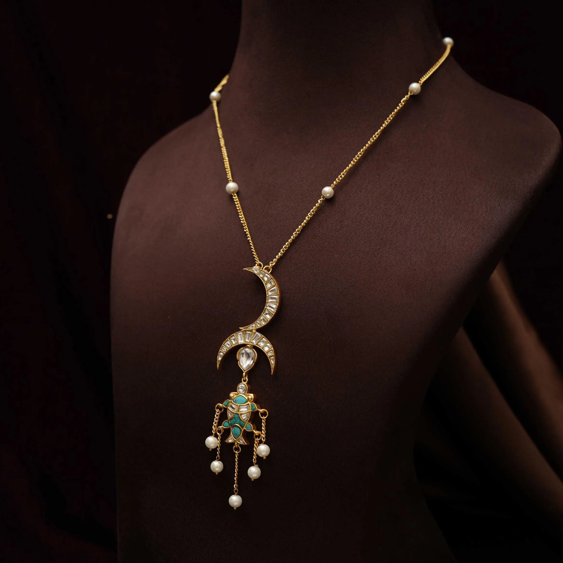 Olika Polki Chain - Turquoise