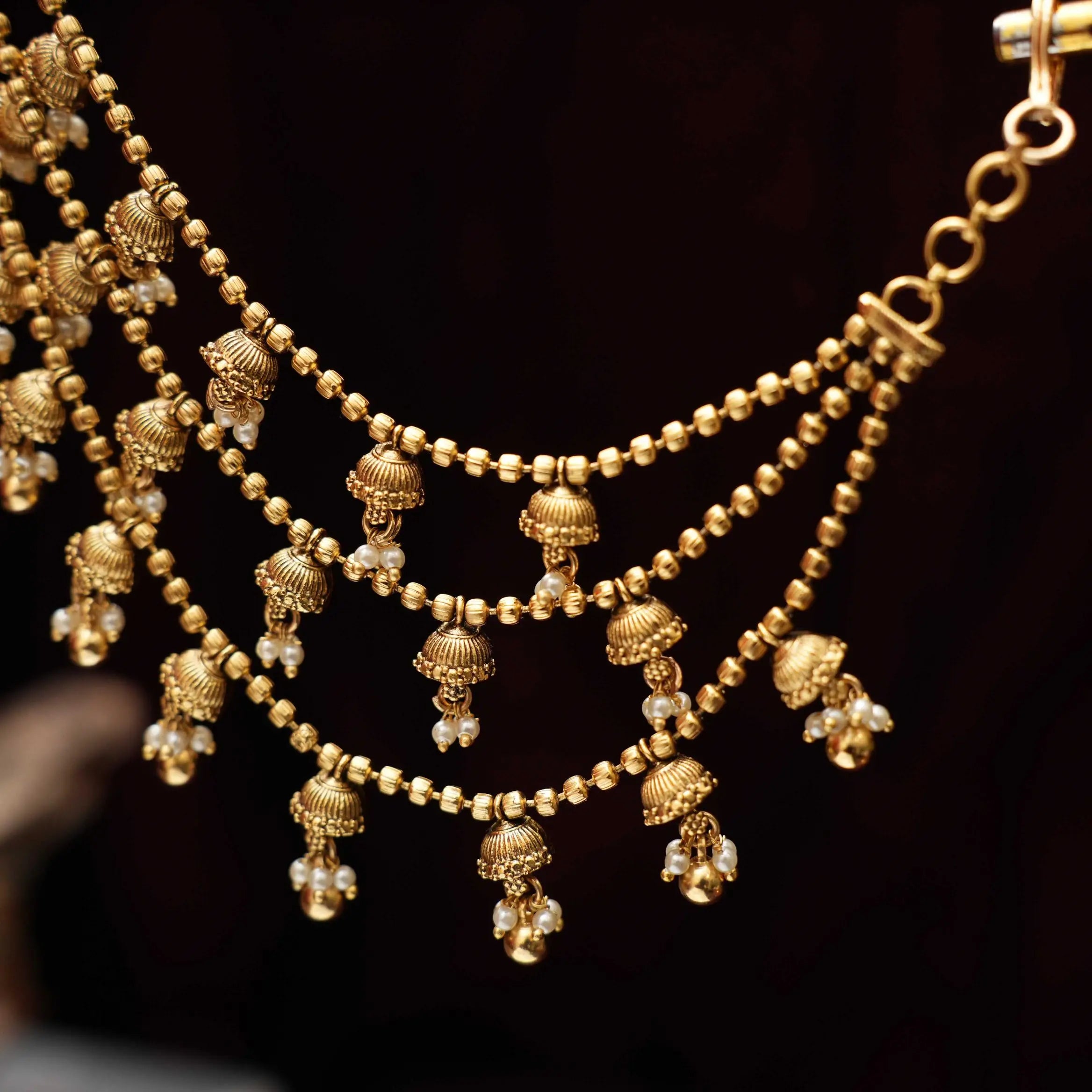 Olivia Antique Ear Chain